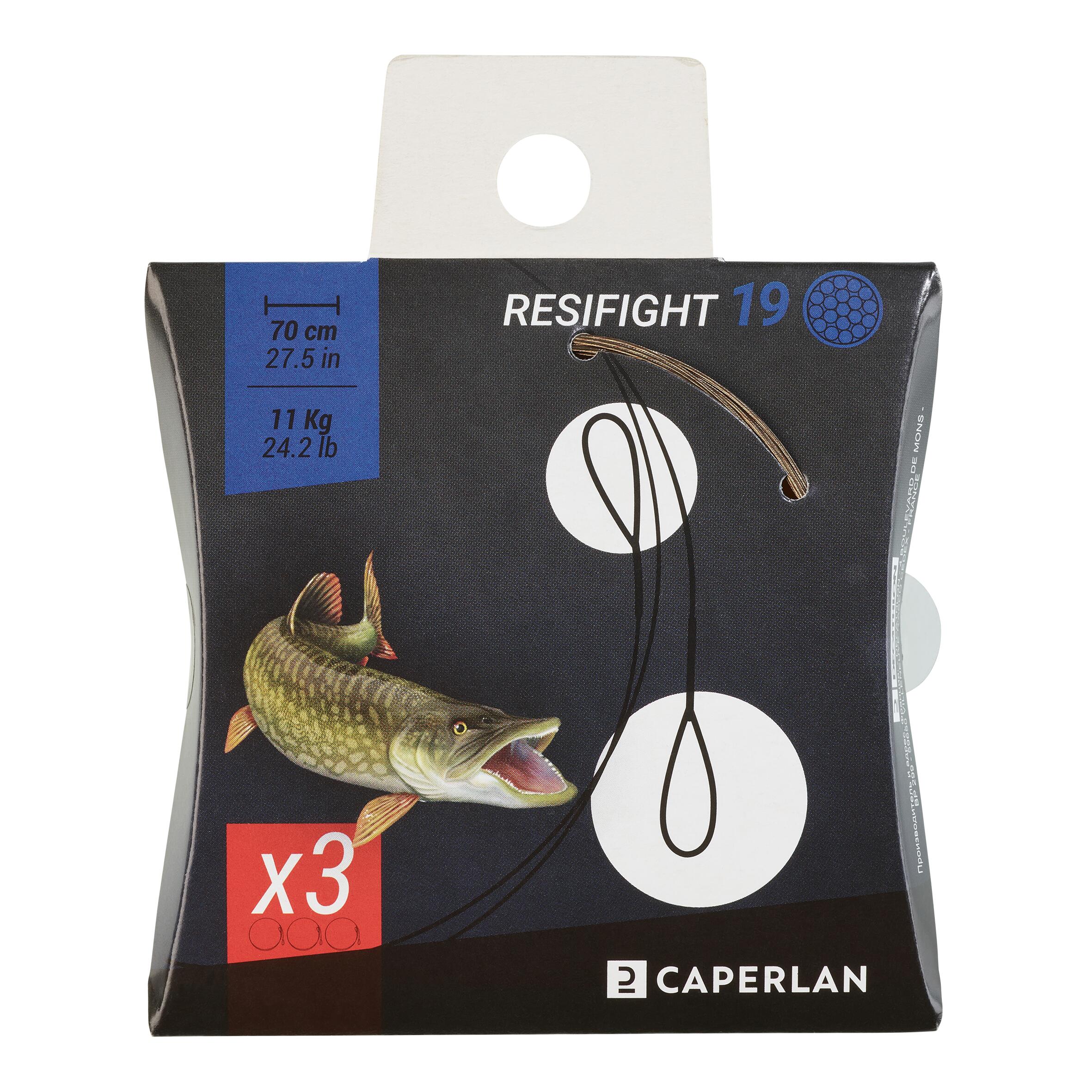 Przypon na drapieżniki Resifight 19 2 pętle 11 kg