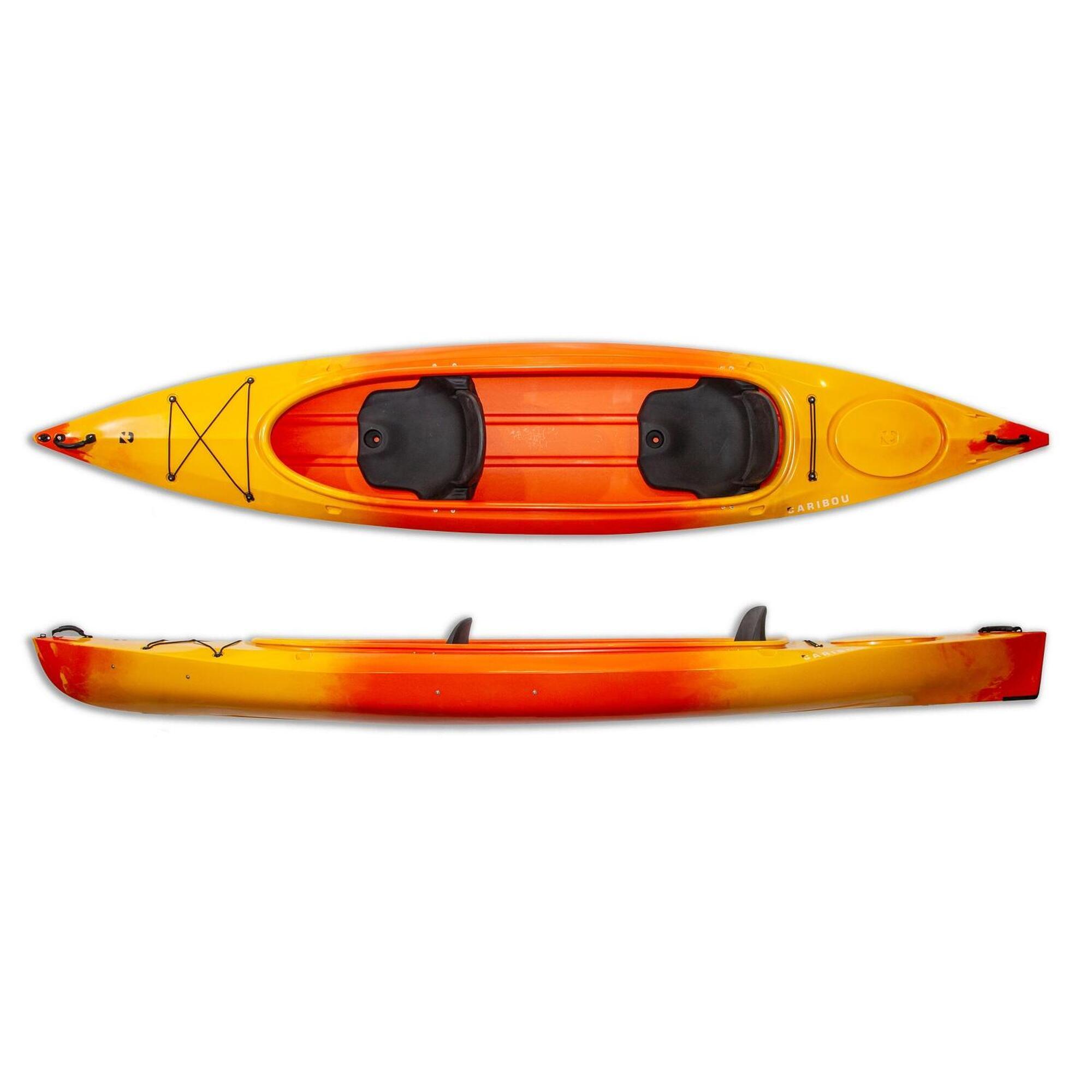 Kajak dwuosobowy do pływania Kayak Zone Caribou Adventure