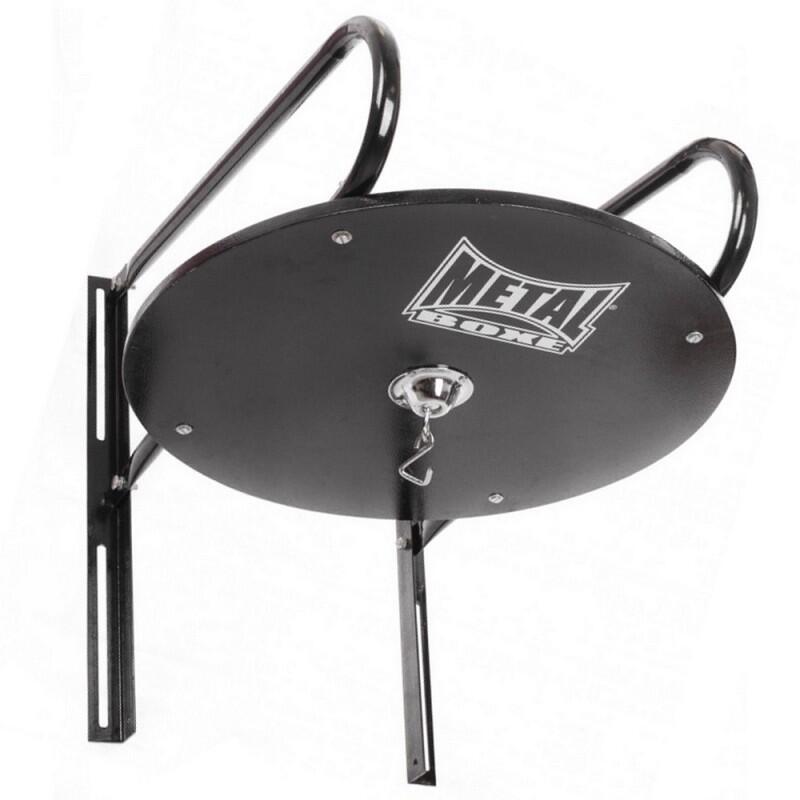 Dorosły uchwyt na worek bokserski Metal Boxe, czarny