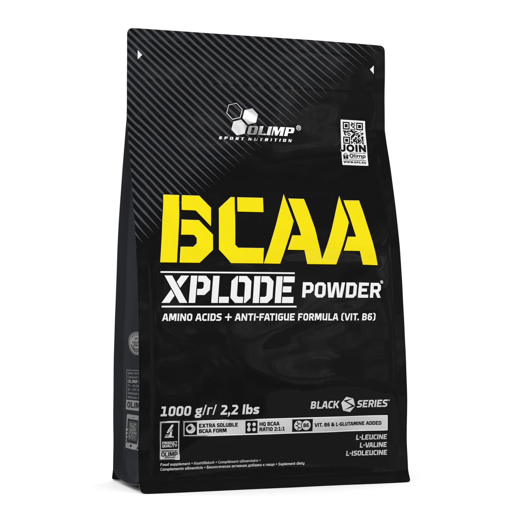 Aminokwasy Olimp BCAA Xplode Powder® - 1000g Cola