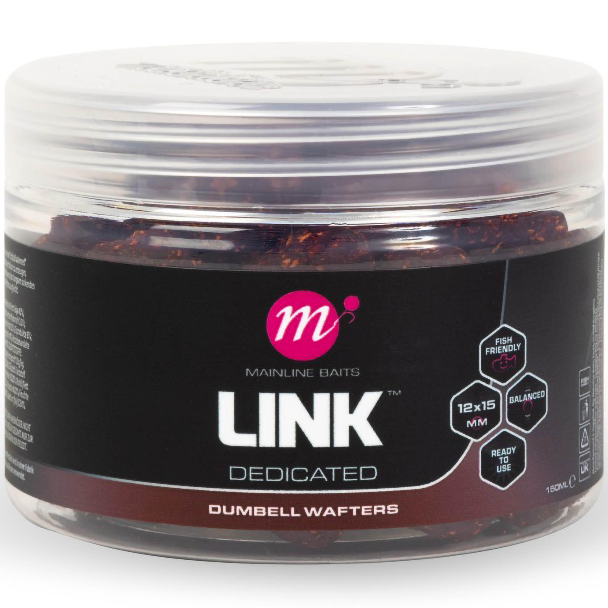 Przynęta Kulki Mainline Link Dumbell Wafters 12X15Mm
