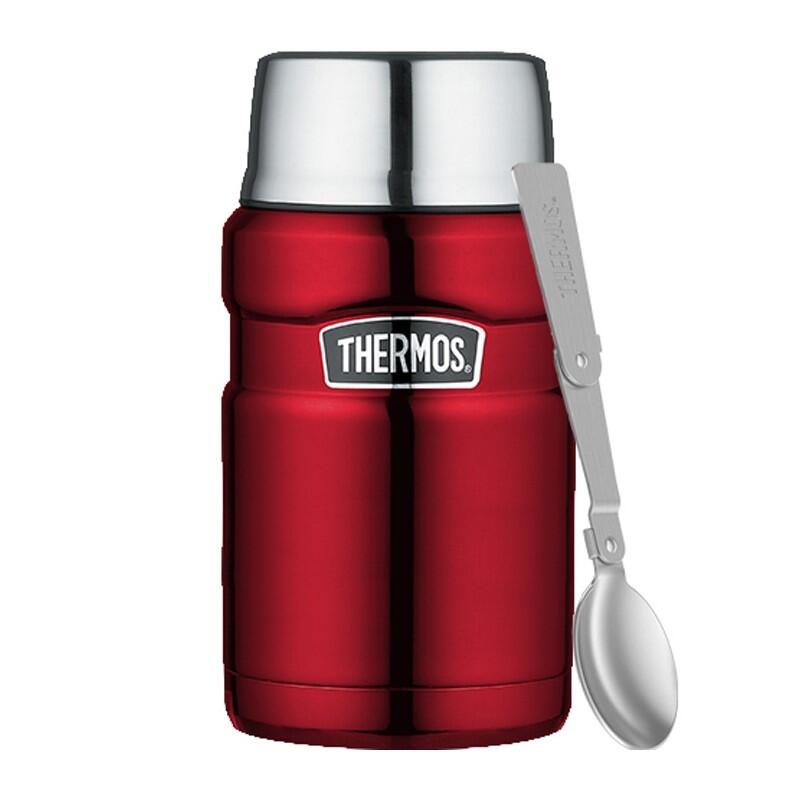 Termos Thermos na jedzenie 710 ml z łyżką czerwony