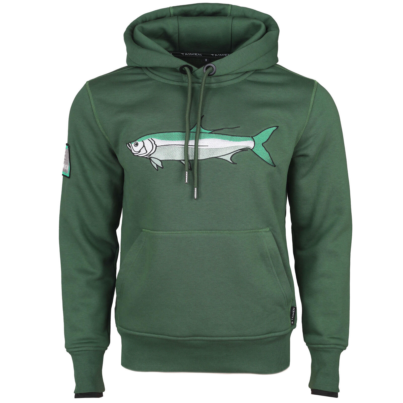 Bluza Taimen Menza Embroidery – Ciemnozielona