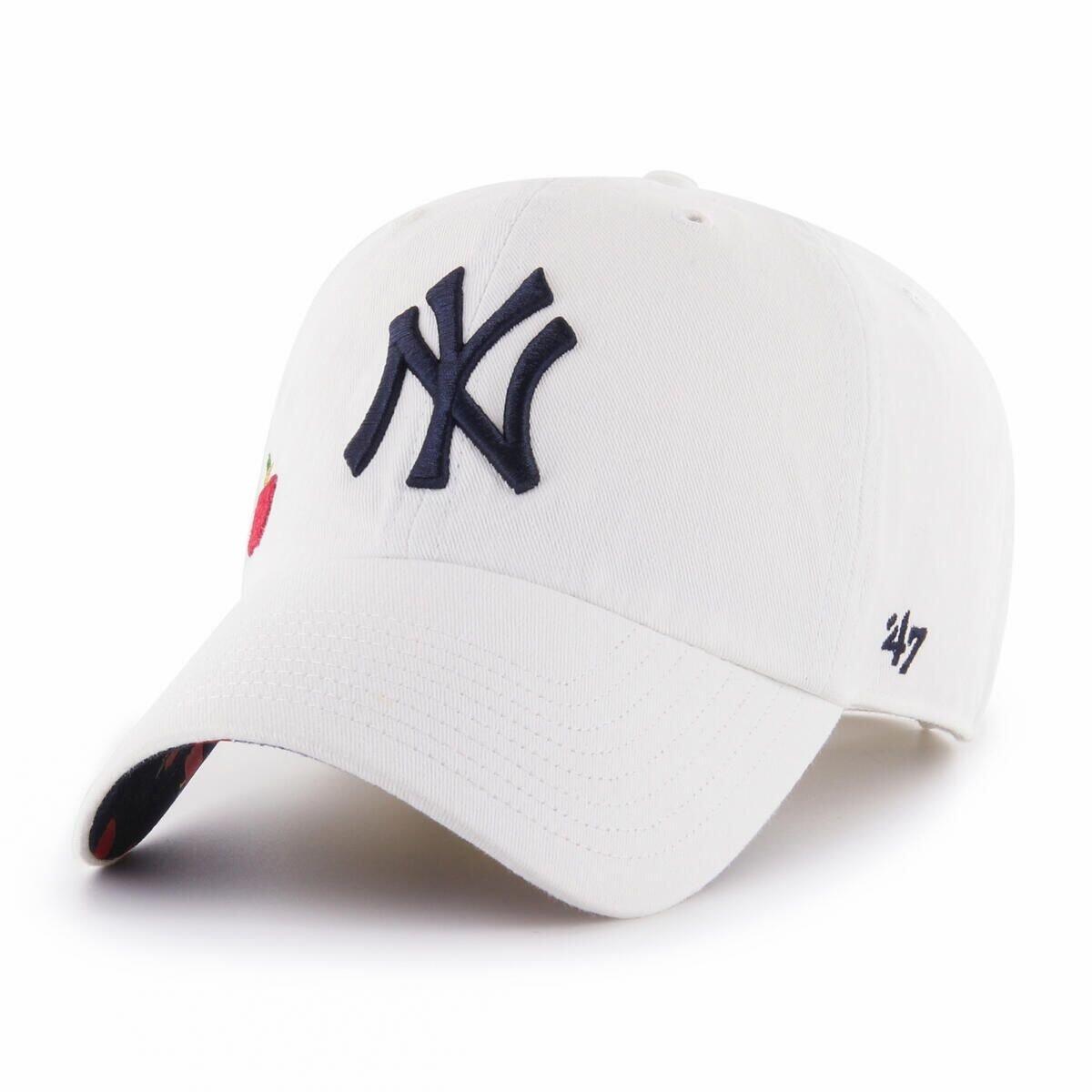 Czapka z daszkiem męska do baseball'u Brand 47 New York Yankees biała