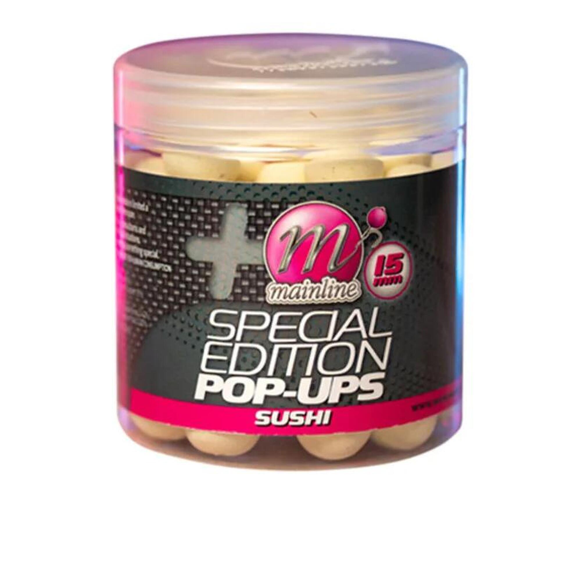 Przynęta Kulki Mainline Special Edition Pop-Ups White Sushi 15mm