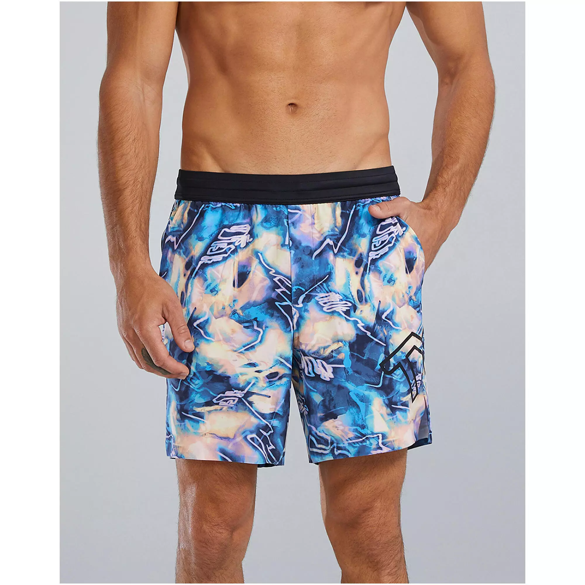 Spodenki pływackie męskie TYR Unbroken Shorts - Voltage Pazzo