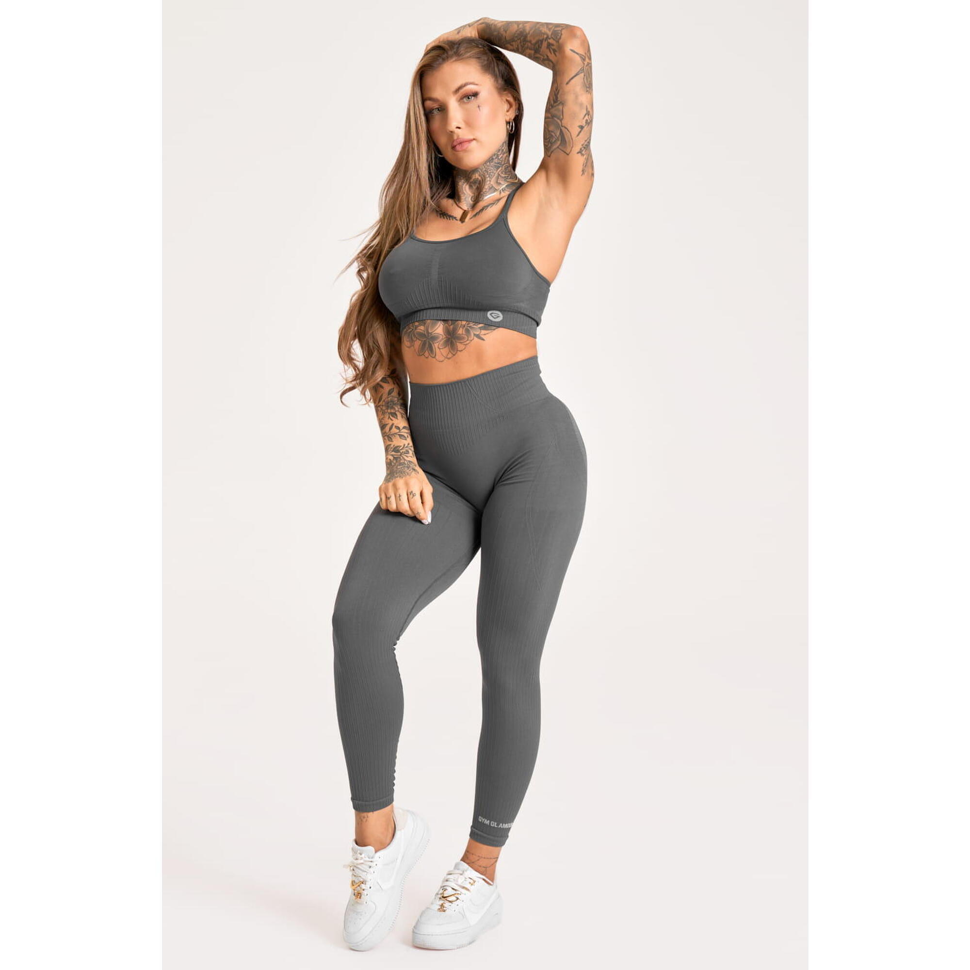 Legginsy fitness damskie Gym Glamour push up 2.0