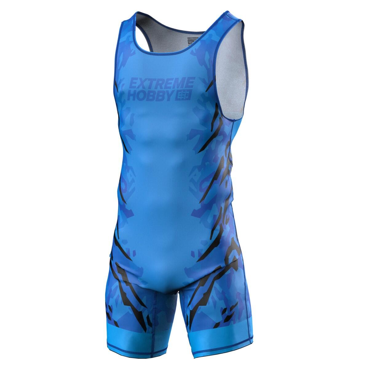 Trykot zapaśniczy męski EXTREME HOBBY BLACK PANTHER