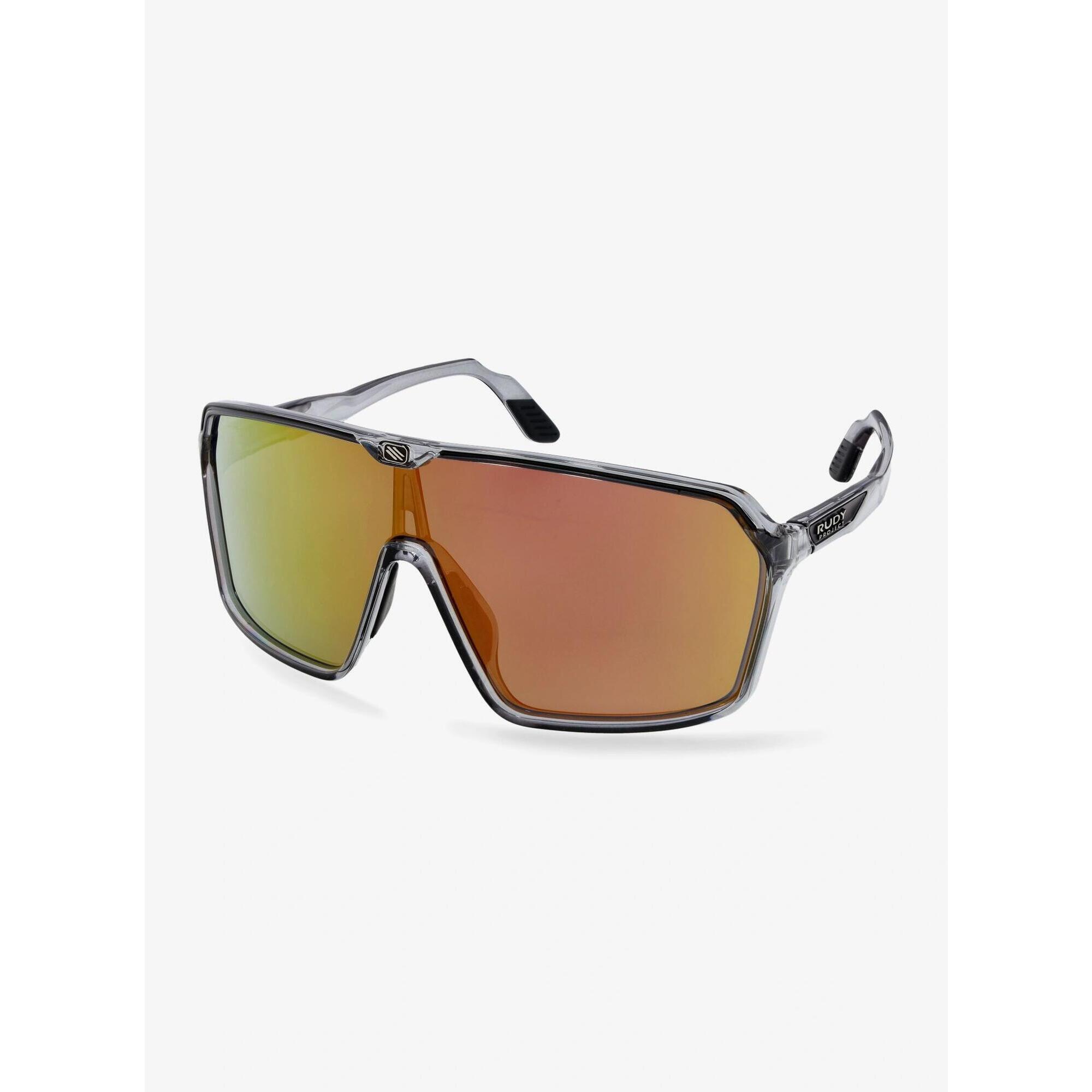 Okulary rowerowe Rudy Project Spinshield - crystal ash/multilaser sunset