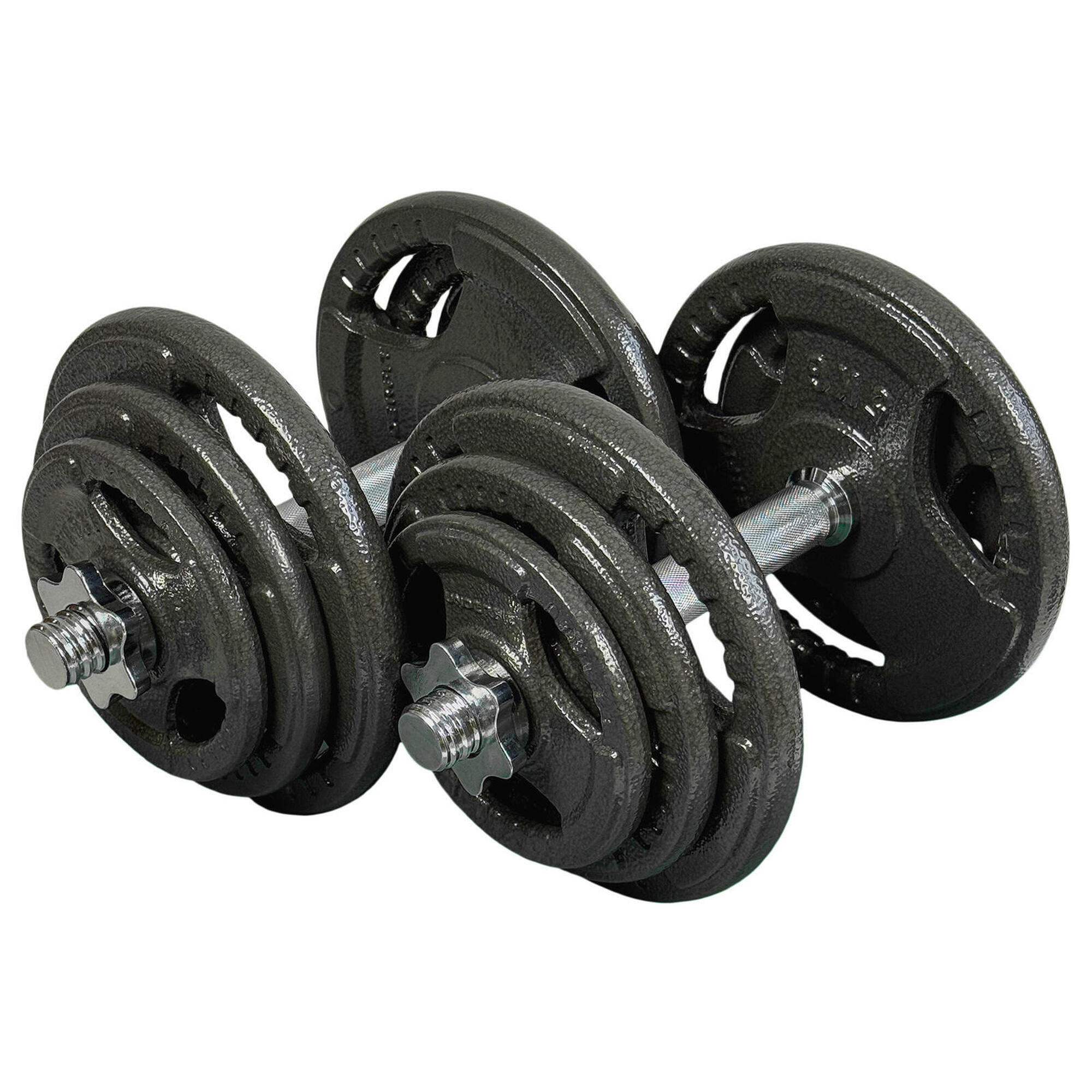 Hantle żeliwne regulowane Hammertone UNDERFIT 2 x 20kg zestaw siłowy