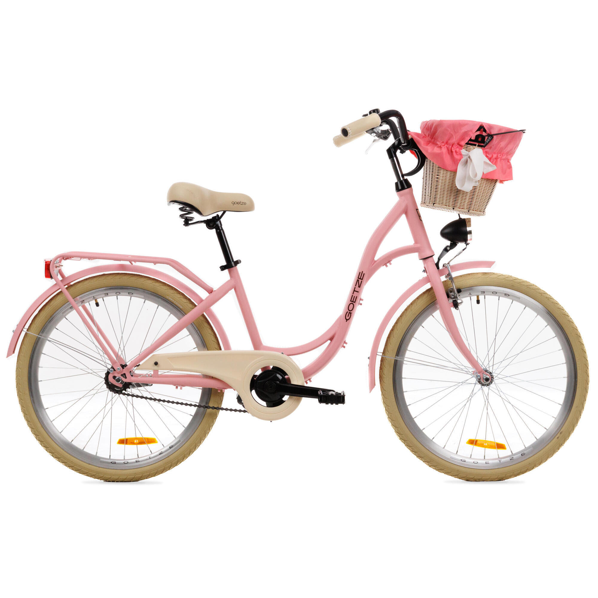 Rower miejski damski GOETZE Style 24" kosz