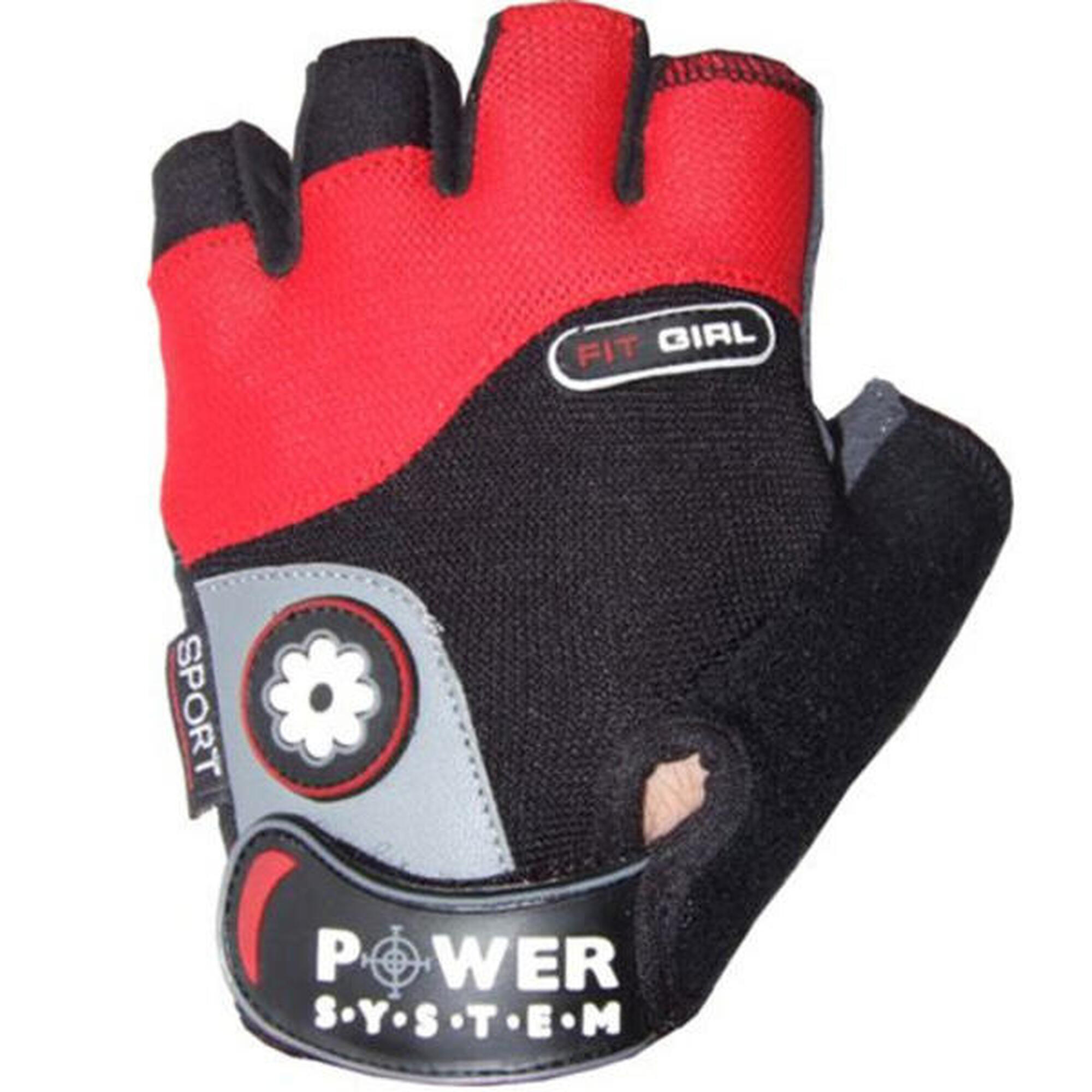 Rękawiczki fitness damskie POWER SYSTEM Fit Girl