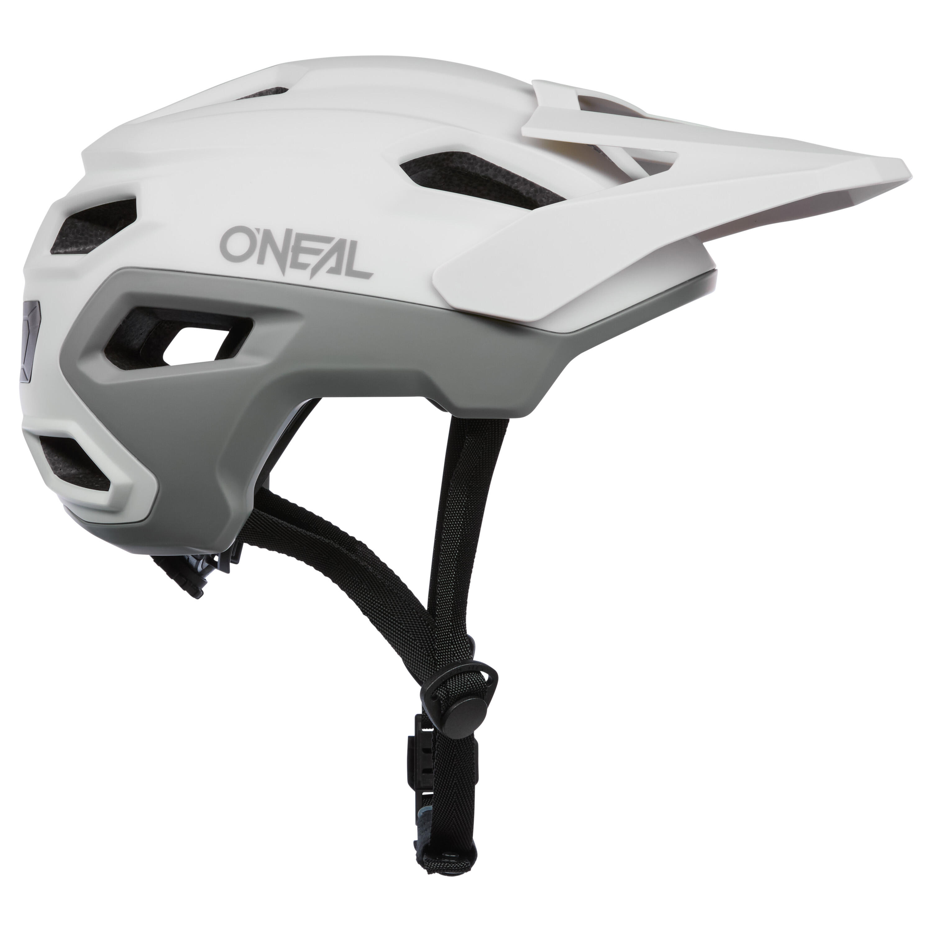 Kask rowerowy MTB TRAILFINDER EVO SOLID, biały