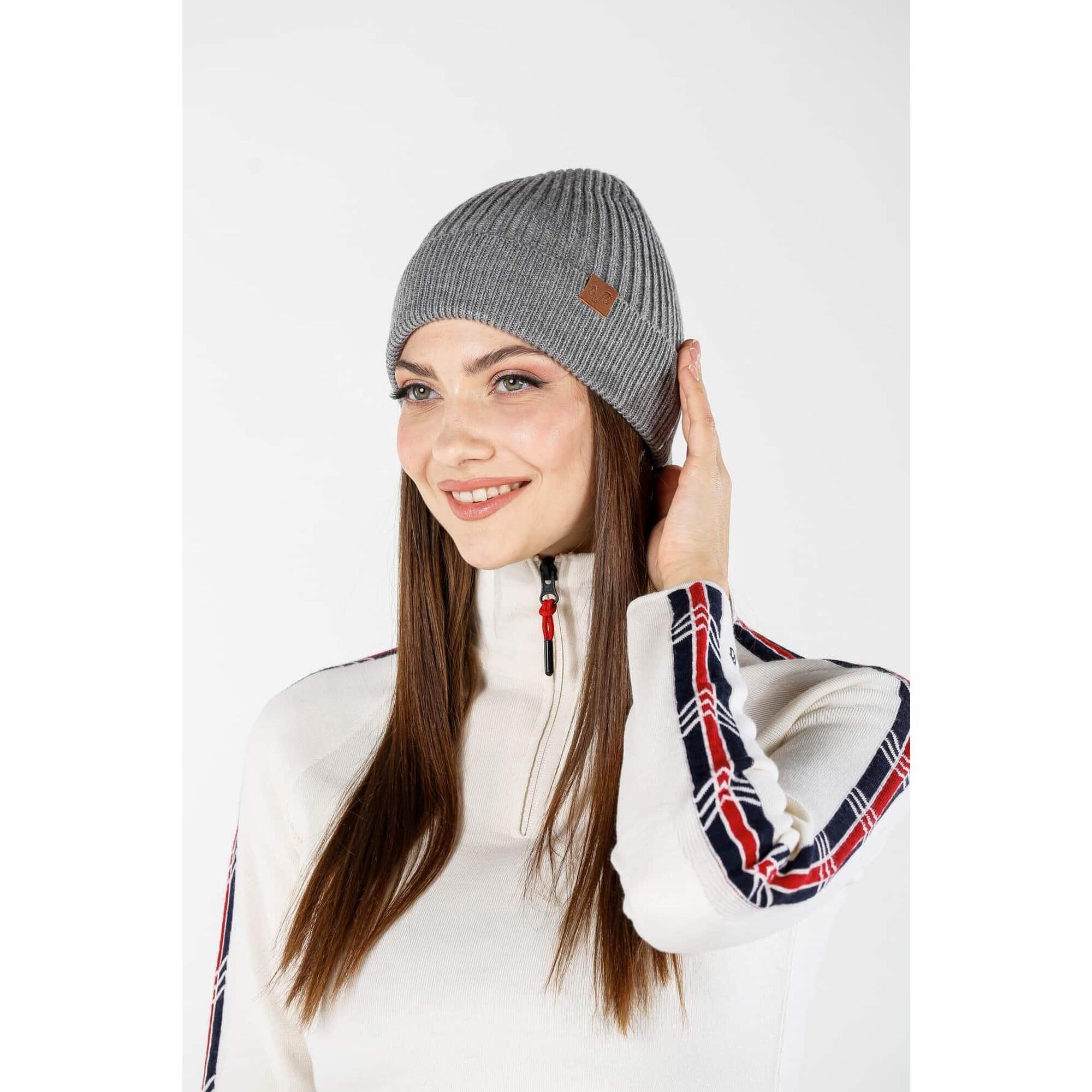 Czapka zimowa 100% wełna merino - Icewall (250 g/m²)