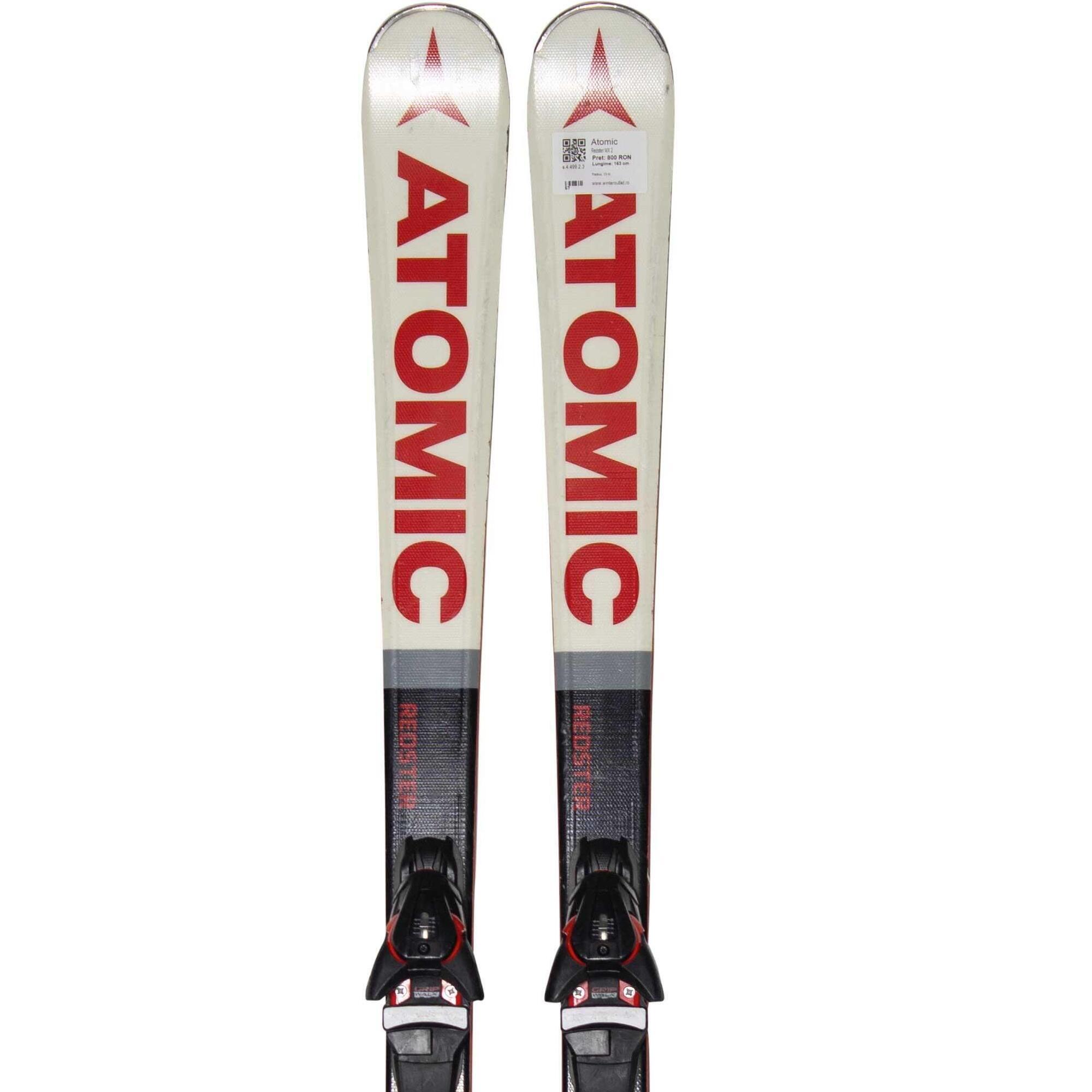 Second Life- Narty ATOMIC Redster MX 2, 156 cm- Stan zadowalający