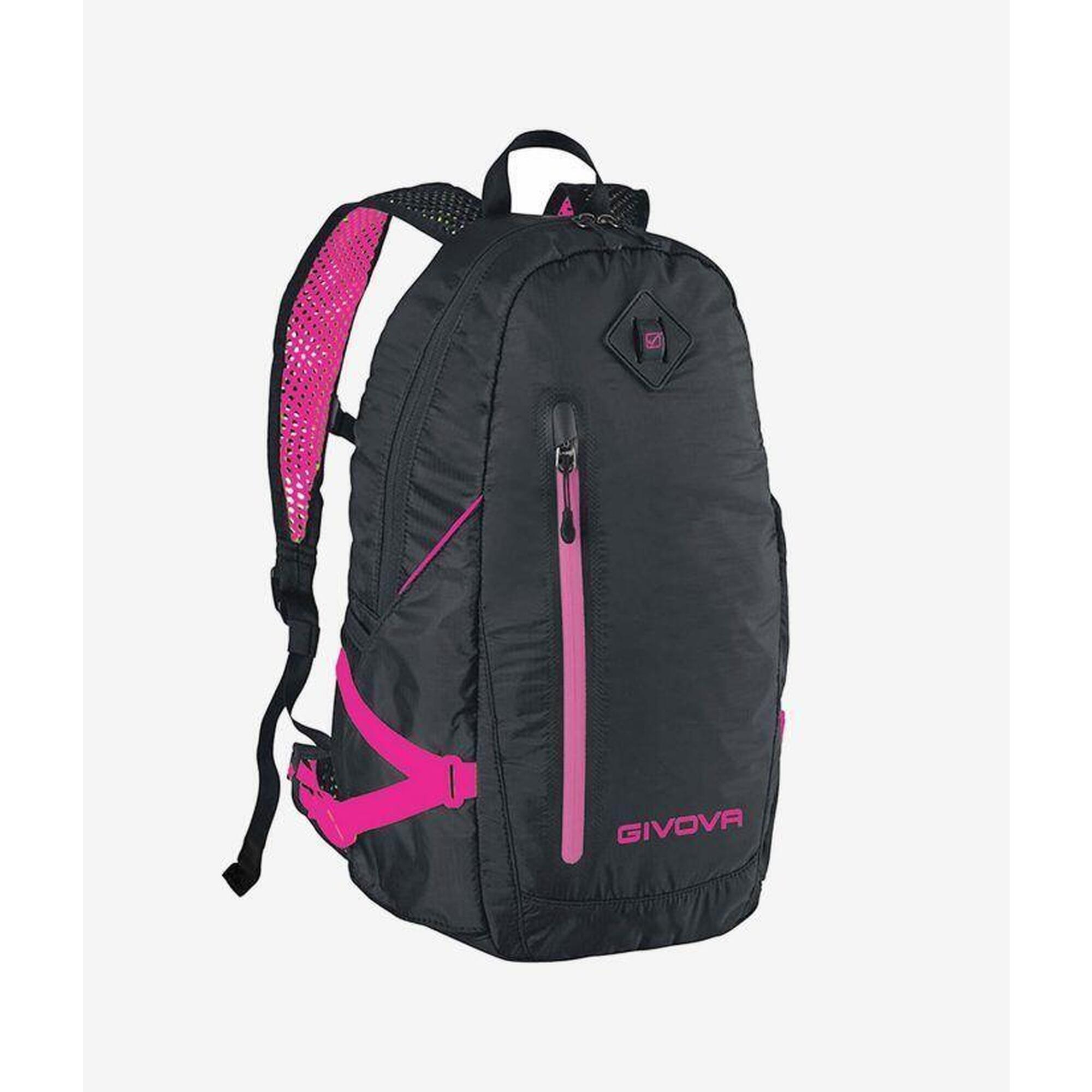 Plecak sportowy Givova Arius Czarny-Fuksja