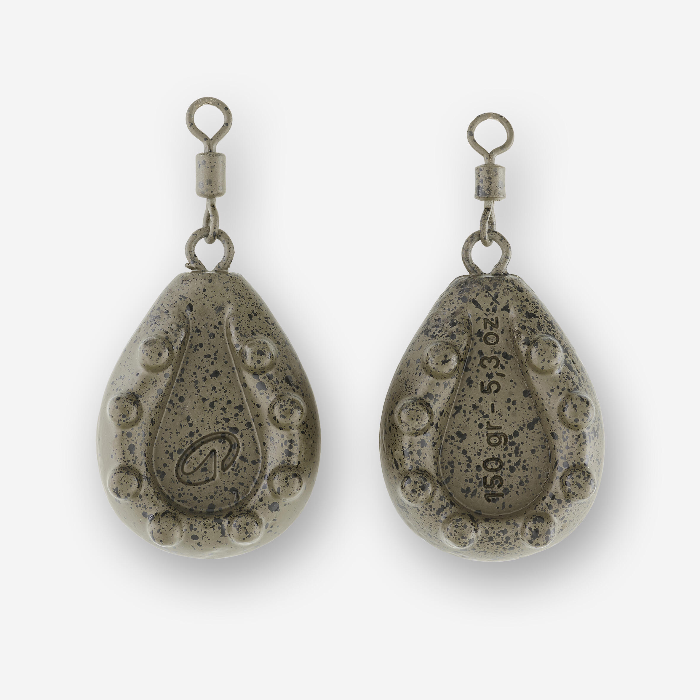 Ciężarek karpiowy Caperlan Grippa 150 g (x2)