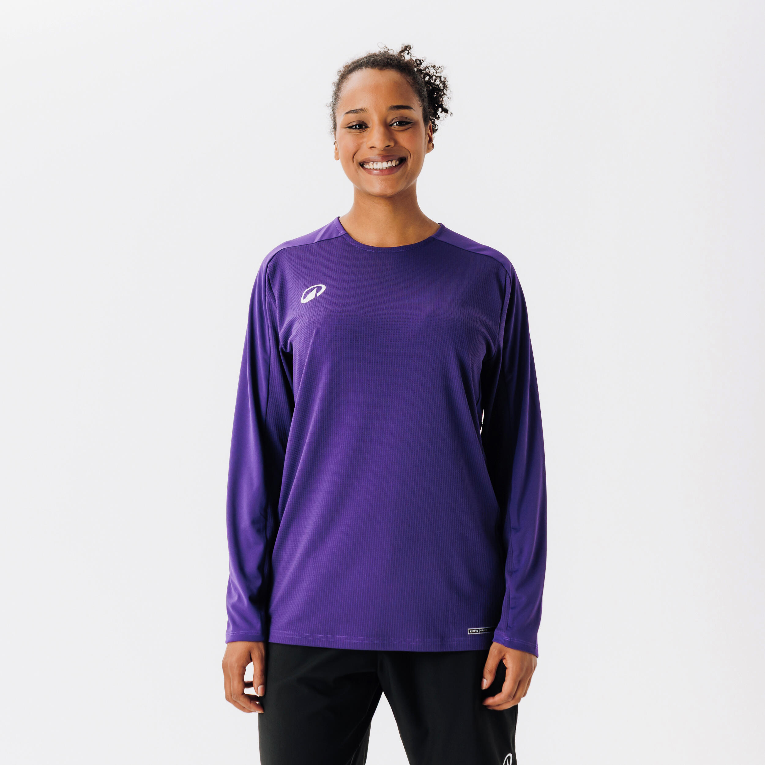 Koszulka do piłki nożnej z długim rękawem Kipsta Viralto Club