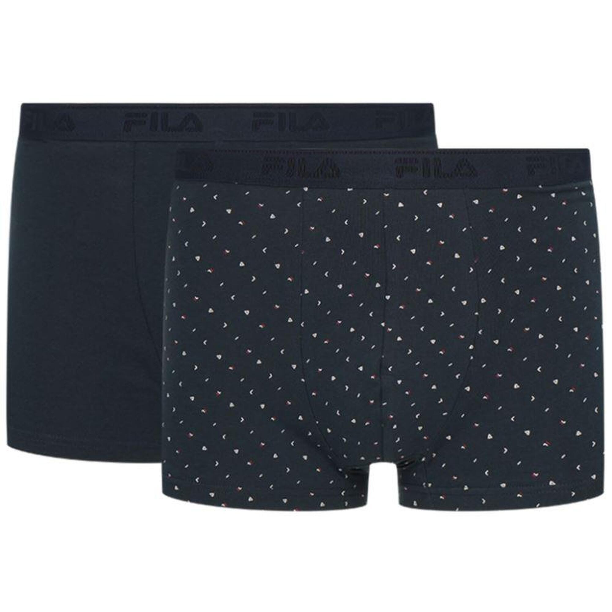 Fila bokserki 2-pack Navy L