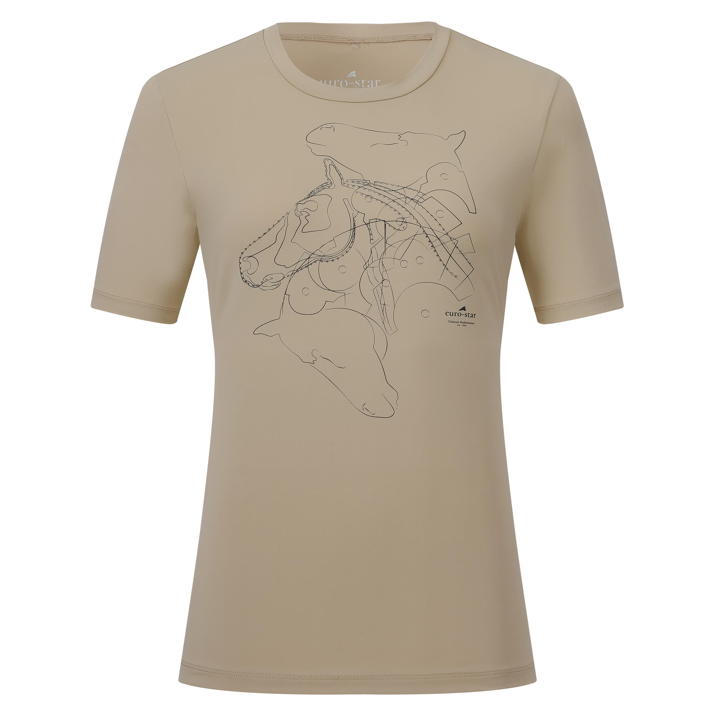 Damska koszulka do jazdy konnej Euro-Star Amelie