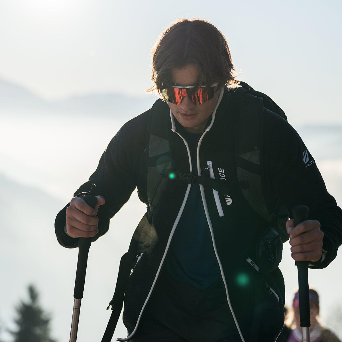 Polarowa kurtka – Czarna