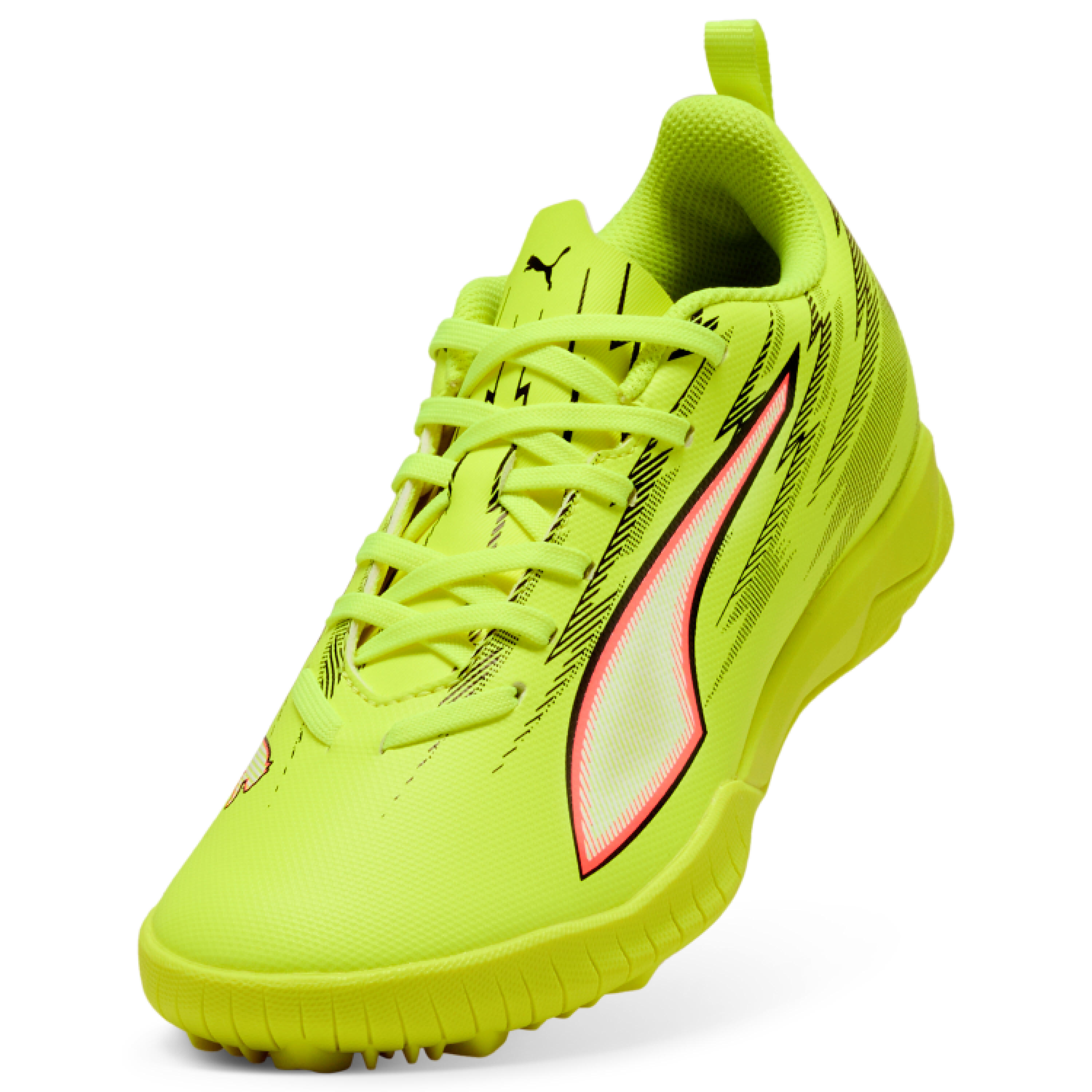 Buty piłkarskie PUMA ULTRA 6 PLAY Turf Yellow JR Q1 26