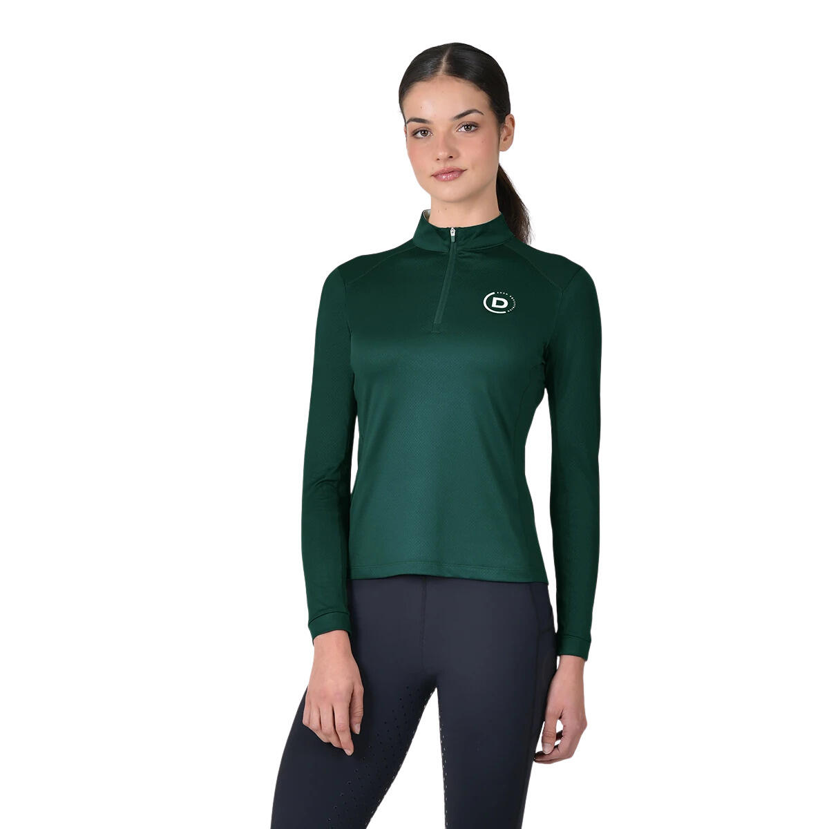 Damska koszulka jeździecka z długim rękawem Dublin