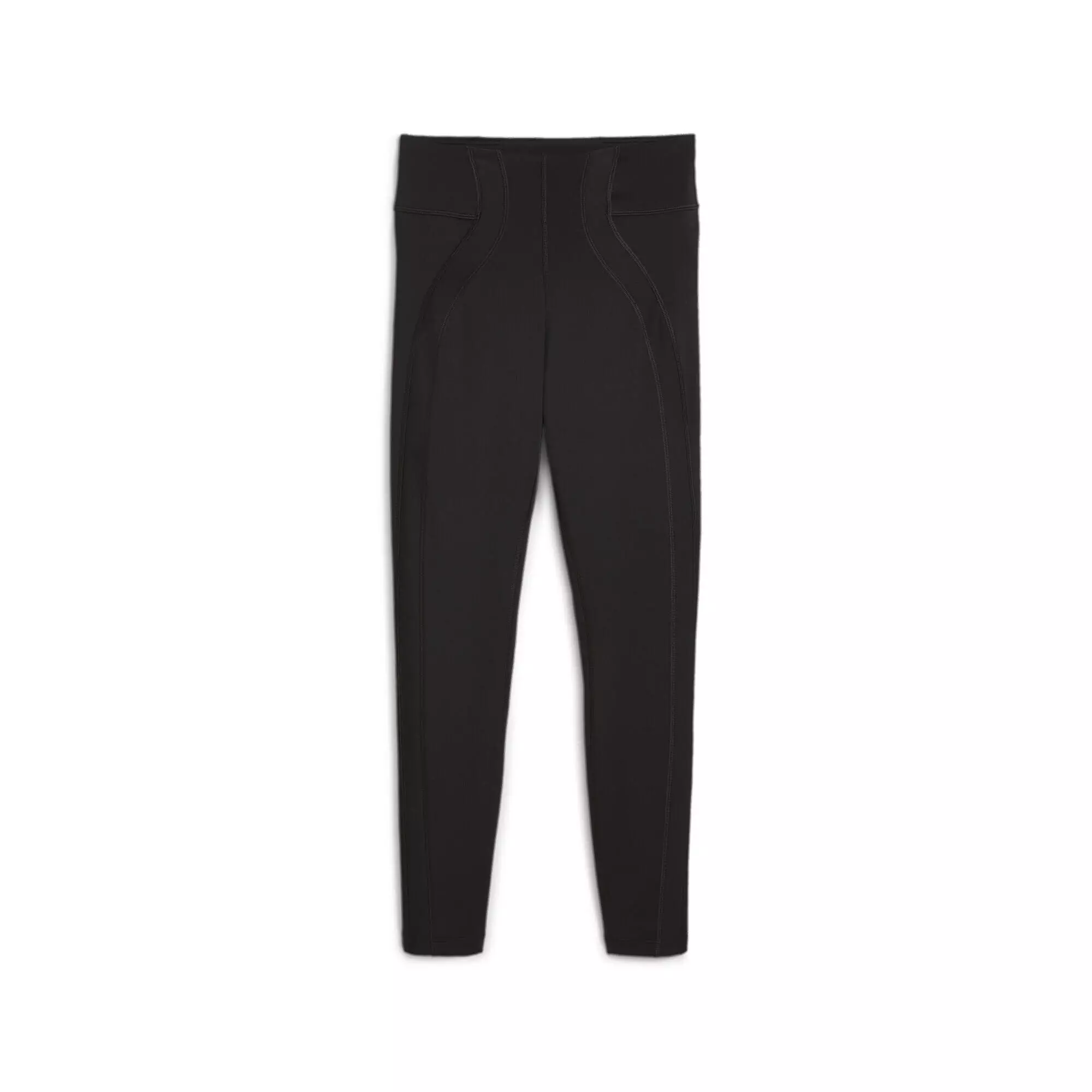 Damskie prążkowane legginsy CLOUDSPUN z wysokim stanem PUMA Black