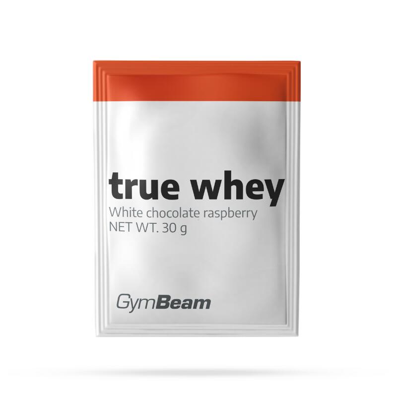 Próbka True Whey 30 g truskawka - GymBeam