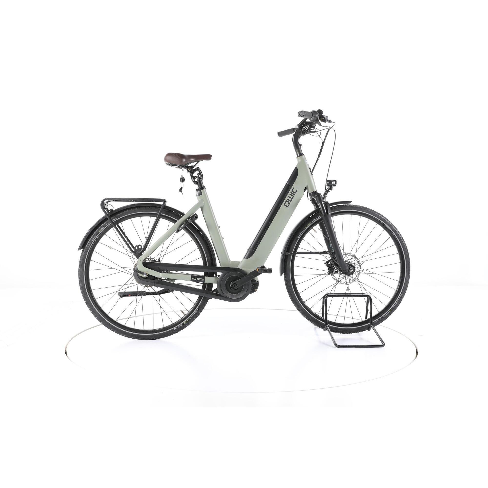 Second Life - QWIC Premium i MN7+ City E-Bike Niska rama - Bardzo dobry stan