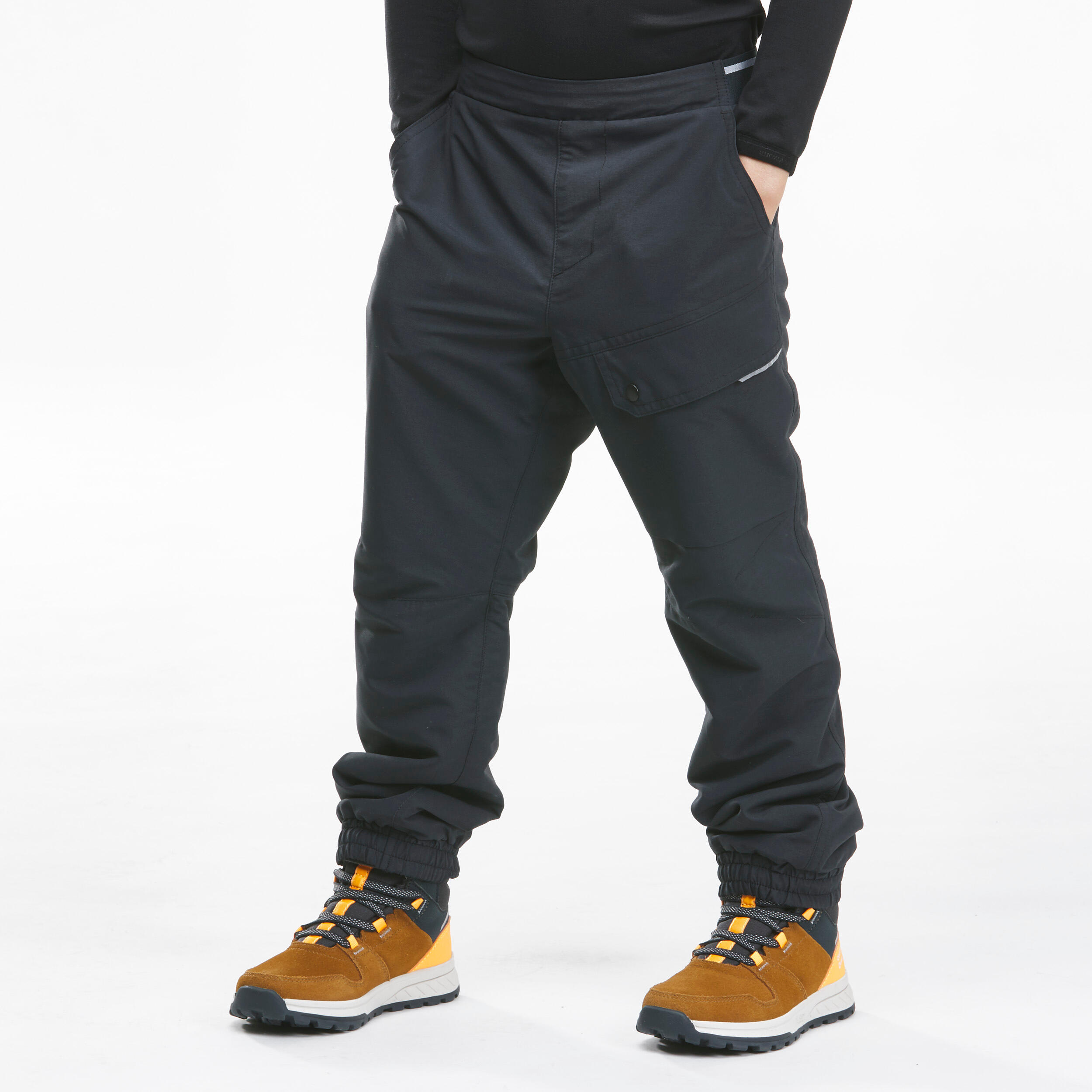 Spodnie turystyczne dla dzieci Quechua NH100 Warm