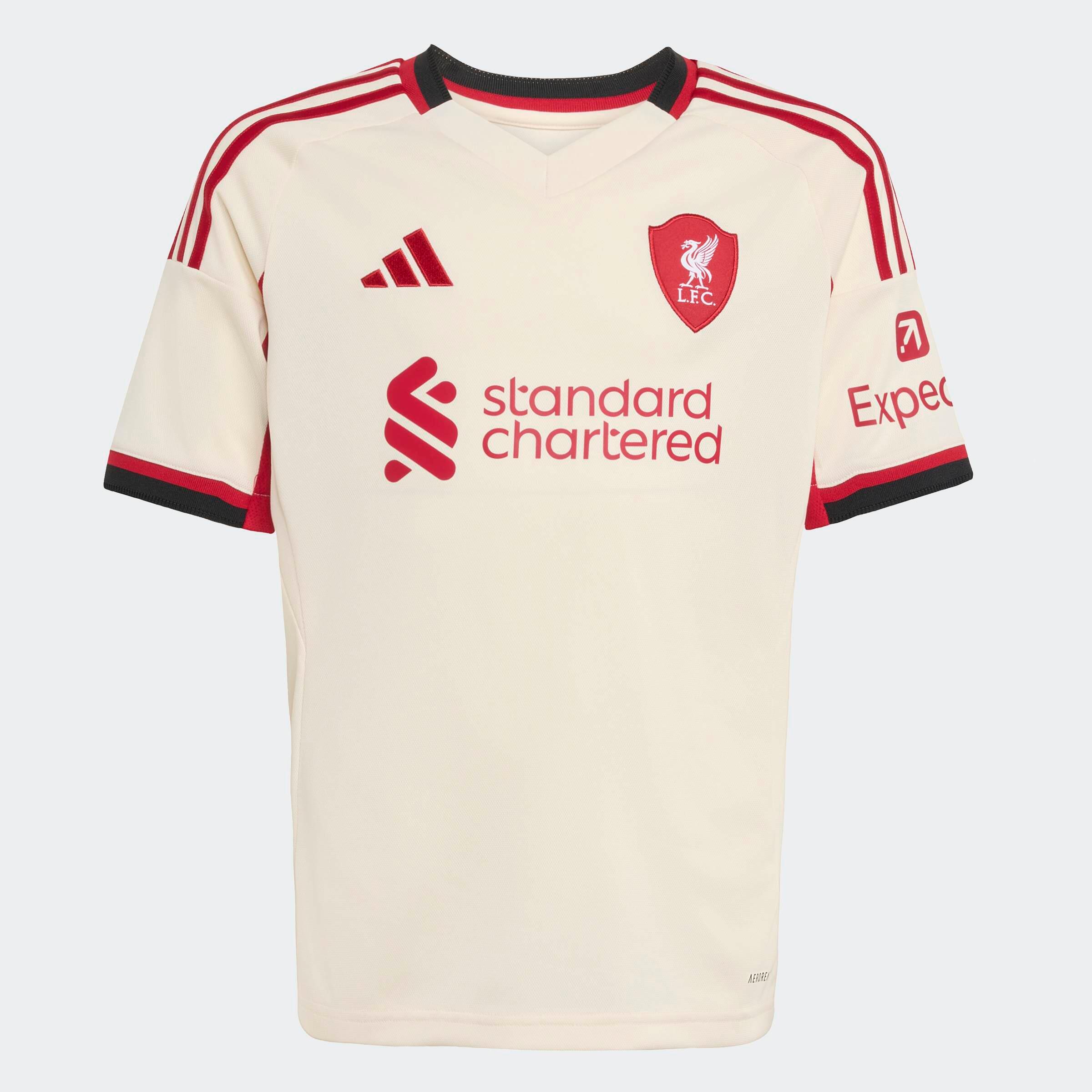 Koszulka piłkarska dla dzieci ADIDAS Liverpool FC sezon 25/26 wyjazdowa