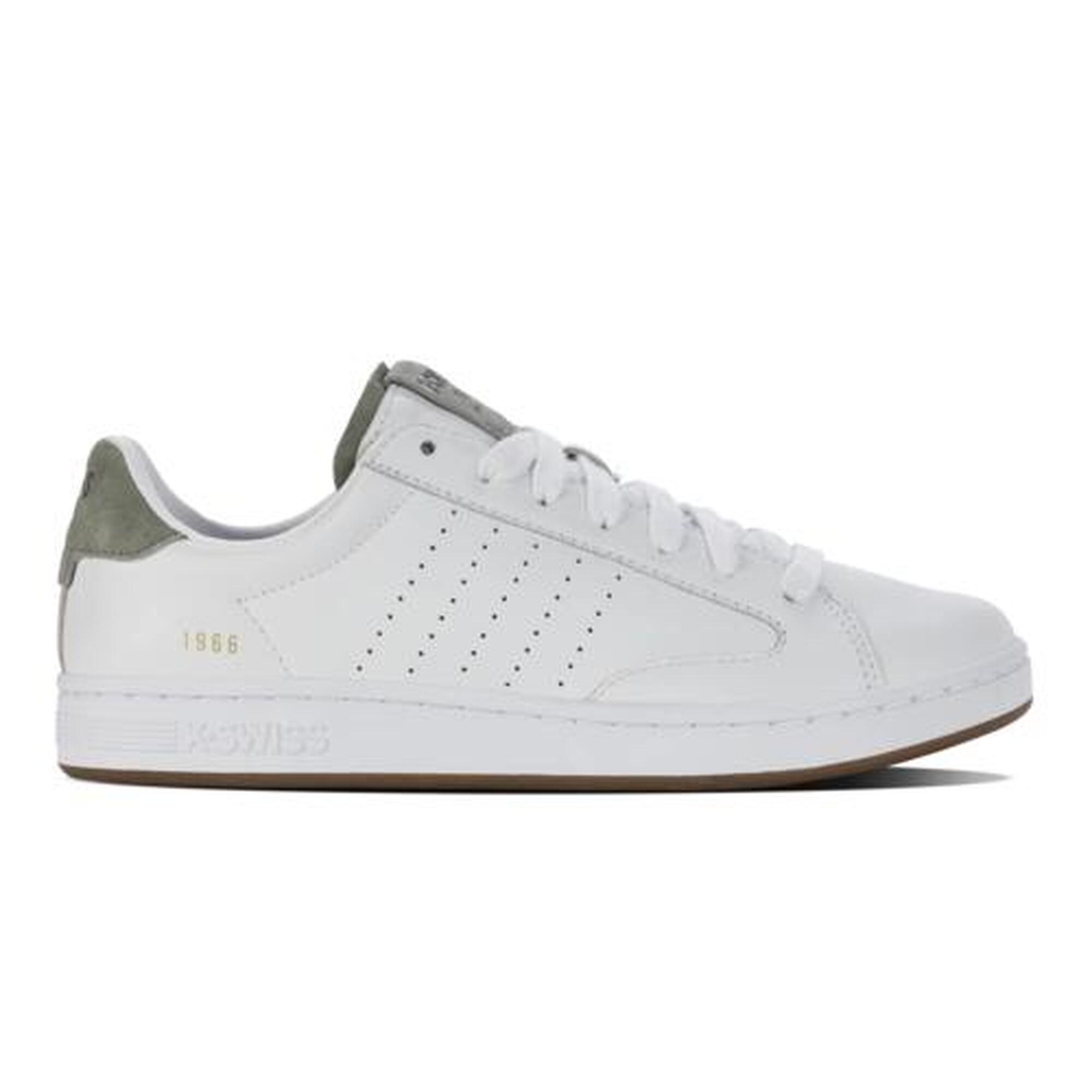 Męskie sneakersy K-Swiss LOZAN KLUB LTH WHT/WHT/SHADOW SD-M (07263-915-M)