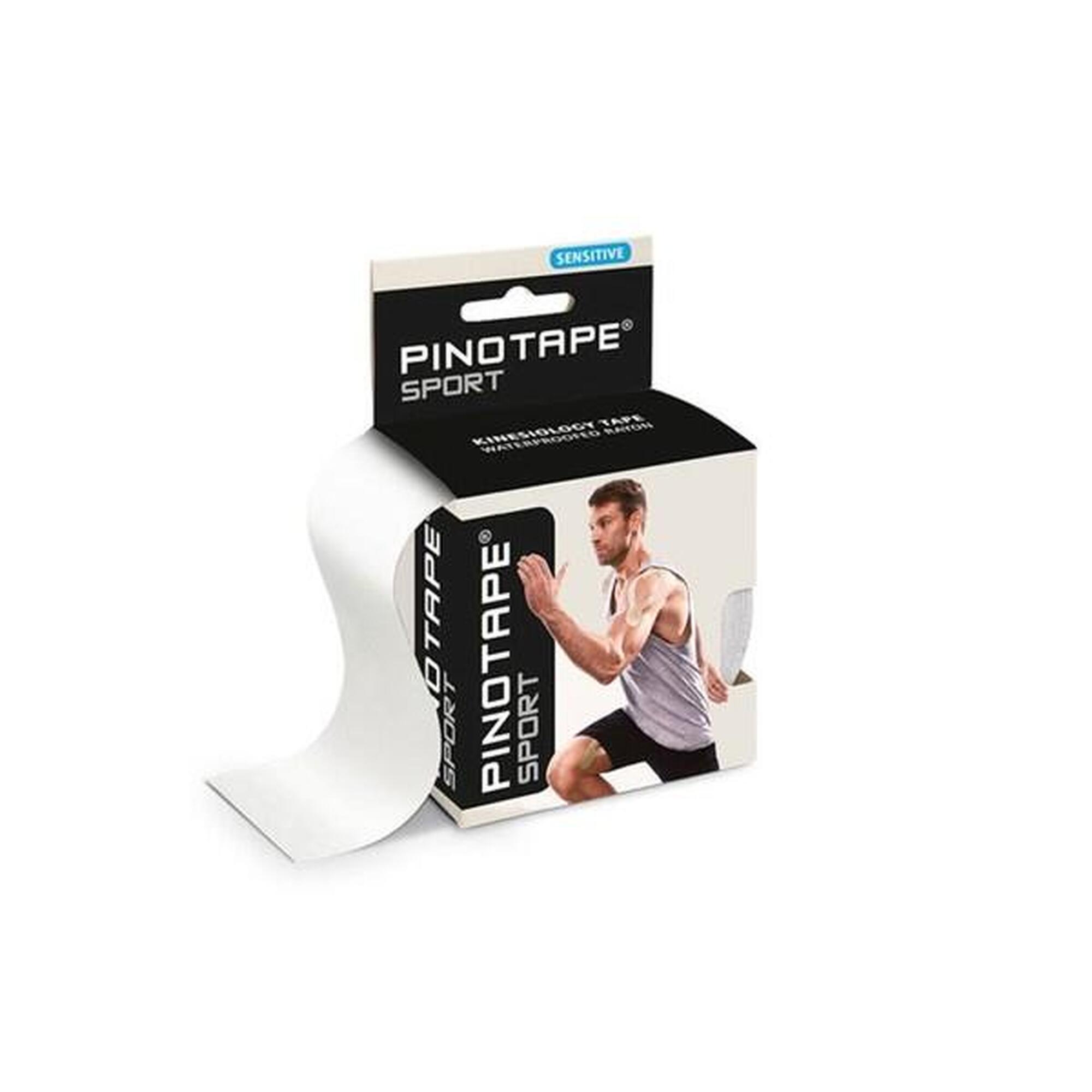 Pinotape Sport taśmy kinezjologiczne Sensitive 5cm x 5m dla wrażliwej skóry