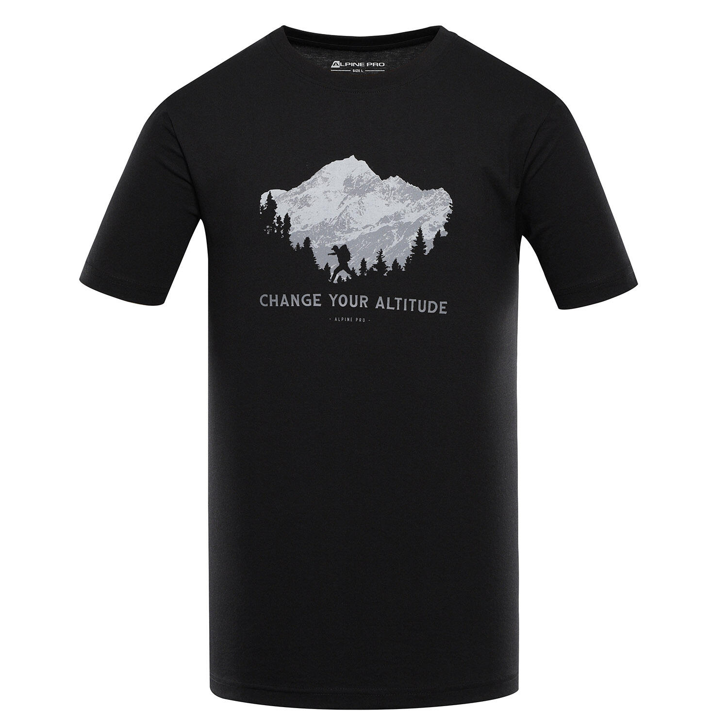 Koszulka męska Alpine Pro Bolen 2 bawełniana