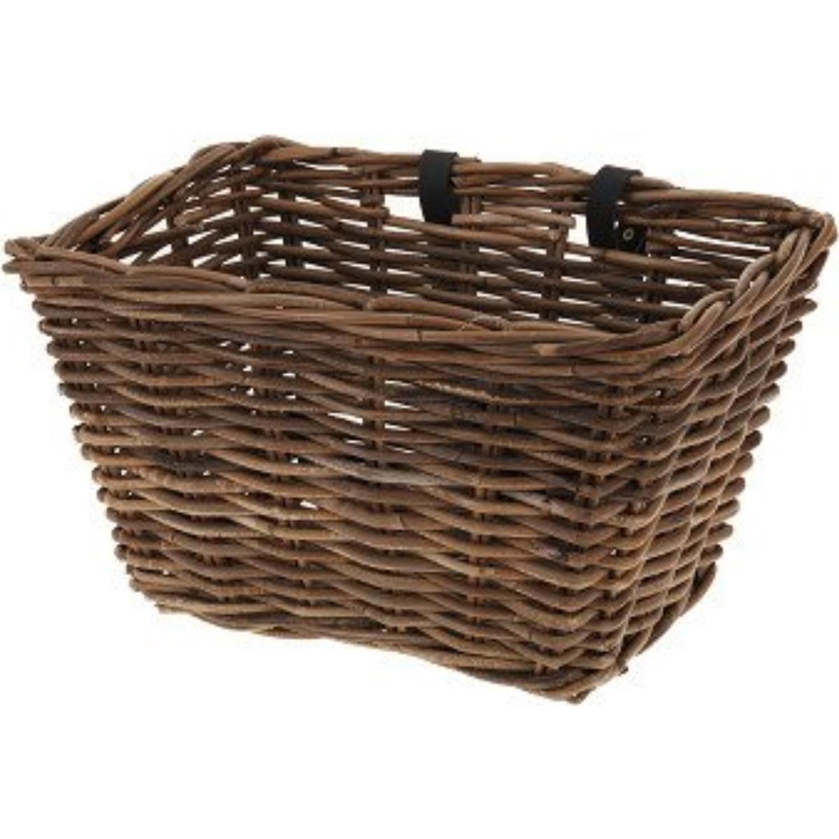 Koszyk rowerowy Xqmax na przód 39X30X24CM wiklinowy