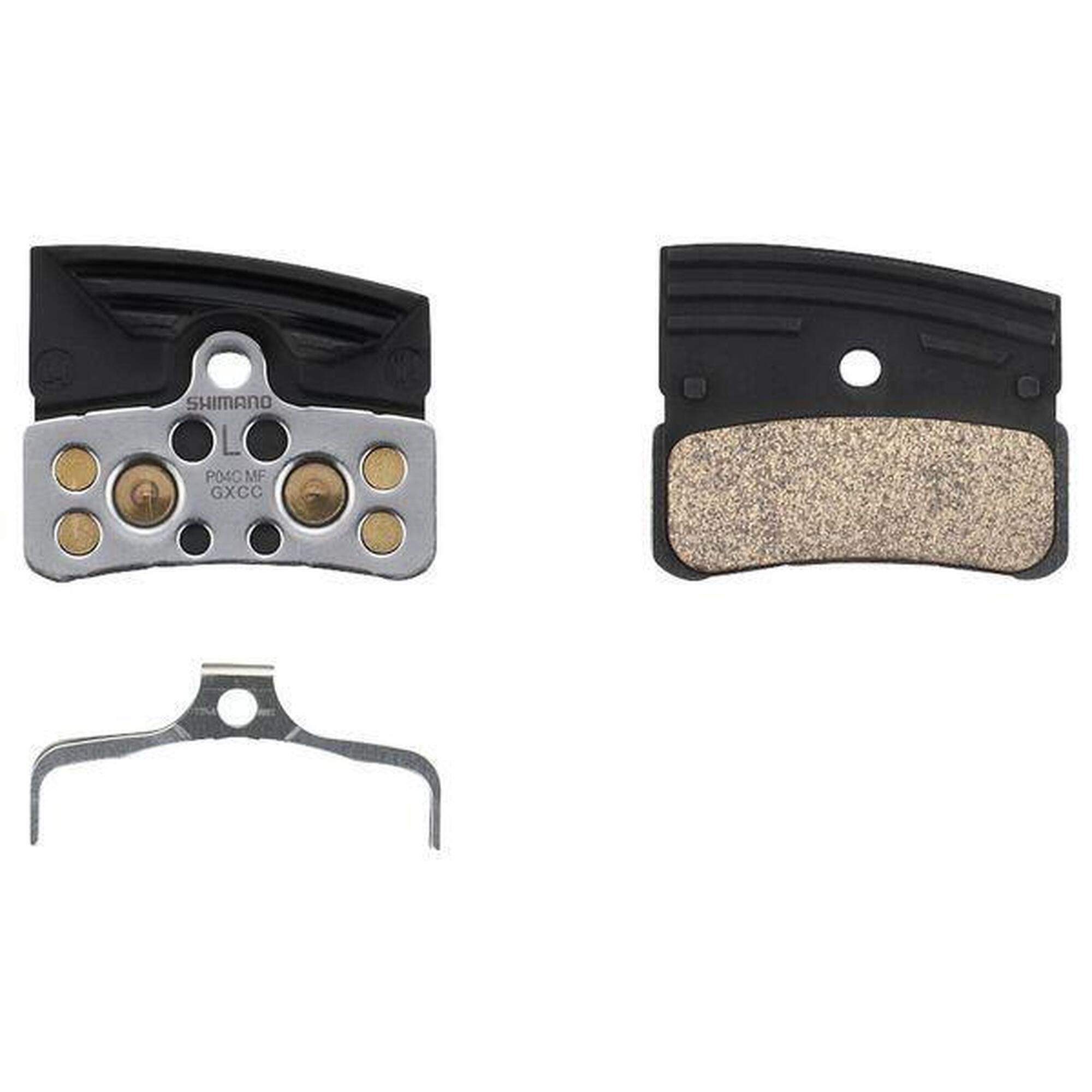 Metalowa klocki hamulcowe Shimano P04C