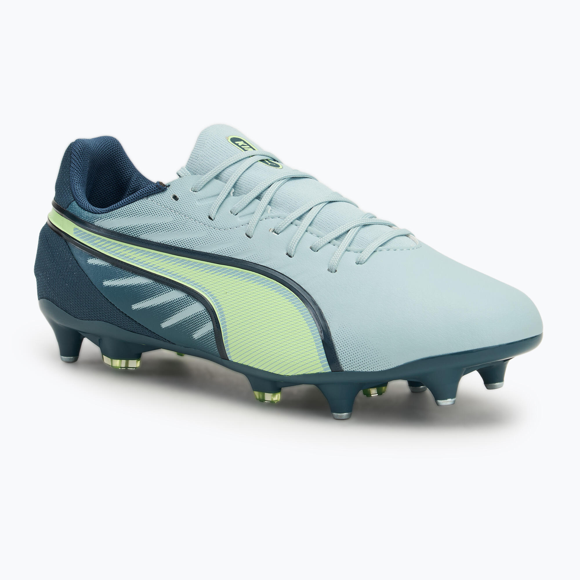 Buty piłkarskie męskie PUMA King Match MxSG ed dew/fizzy apple