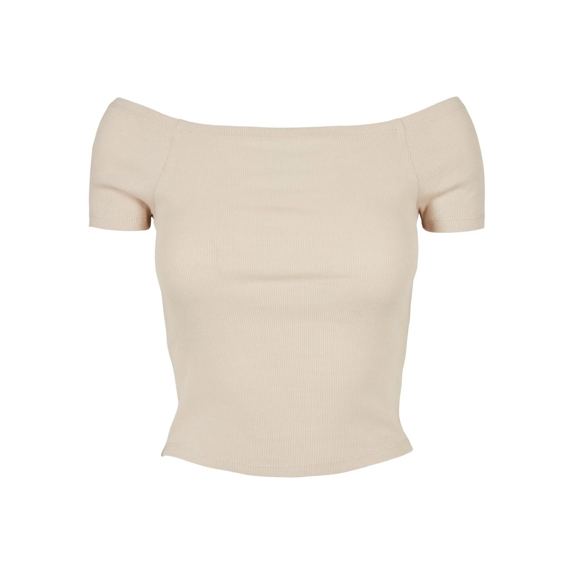 Koszulka Damska/żebrowana Bez Ramiączek