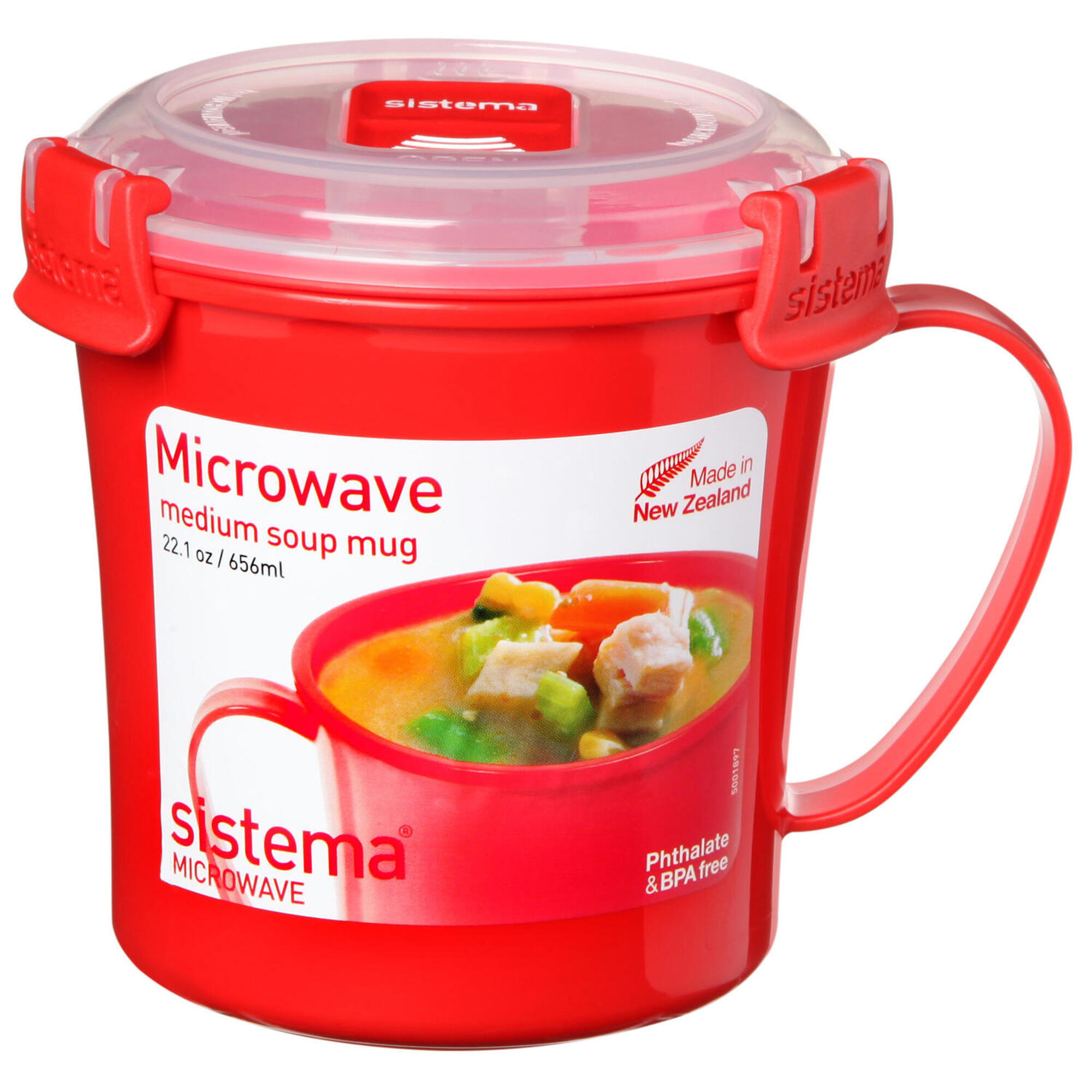 Średni kubek do zupy Microwave 656 ml