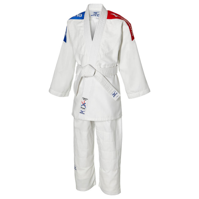 Dziecięce kimono judo Mizuno Shiro Plus FFJ