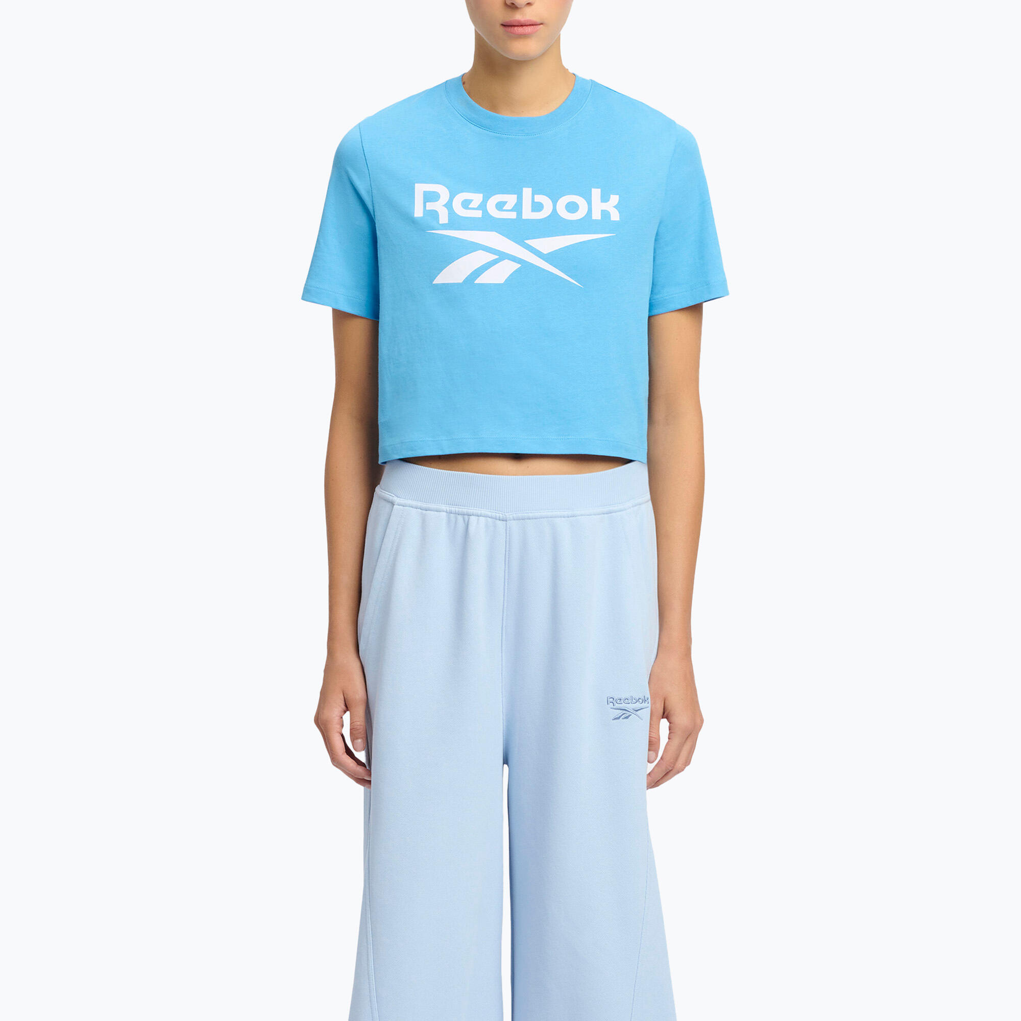 Koszulka Reebok Identity Big Logo Crop Tee