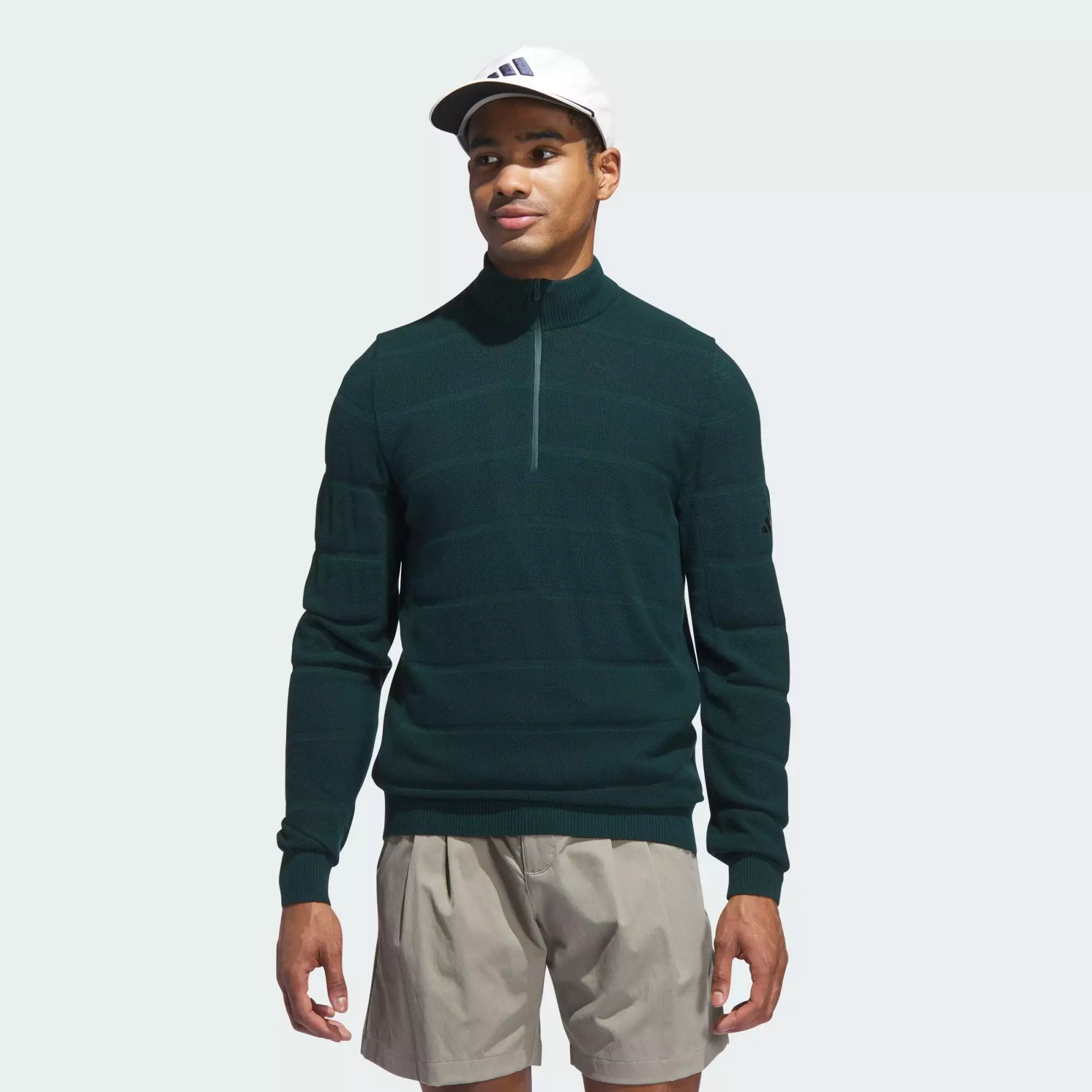 Sweter Ultimate365 Tour Wind Knit Quarter-Zip