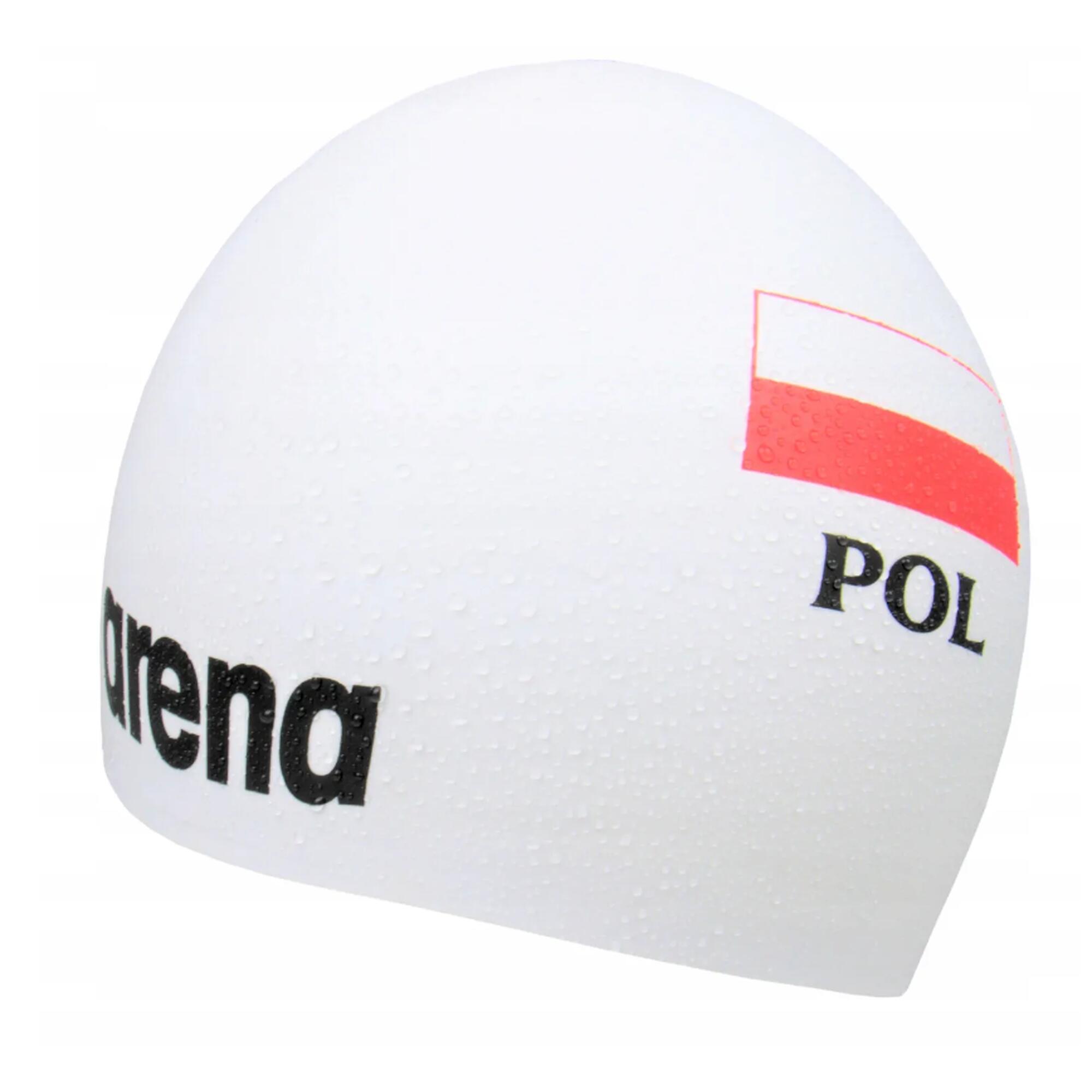 Czepek pływacki na basen unisex Arena Poolish Moulded Poland