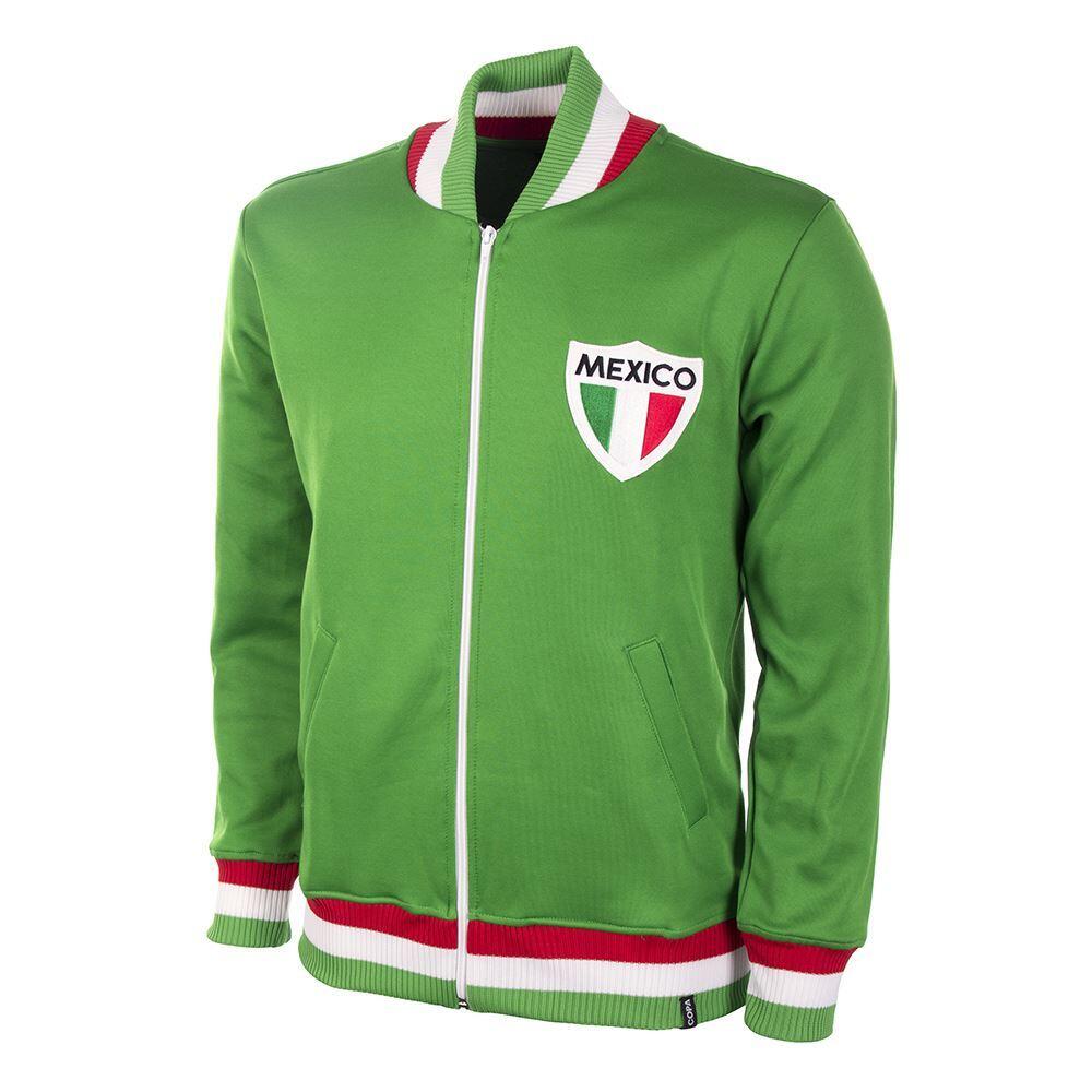 Bluza retro piłkarska dla dorosłych Meksyk 1970
