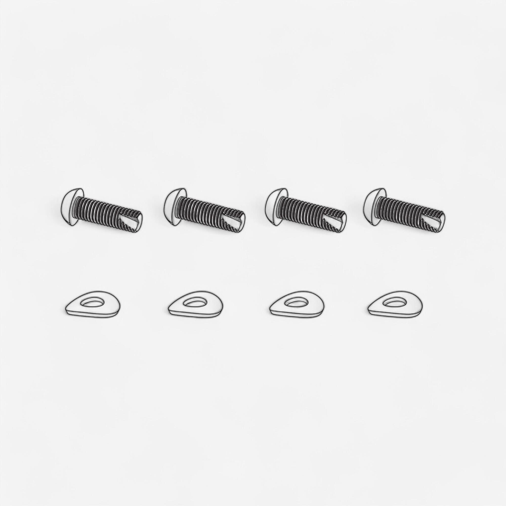 Zestaw śrub montażowych - część zamienna do mini steppera MS 520