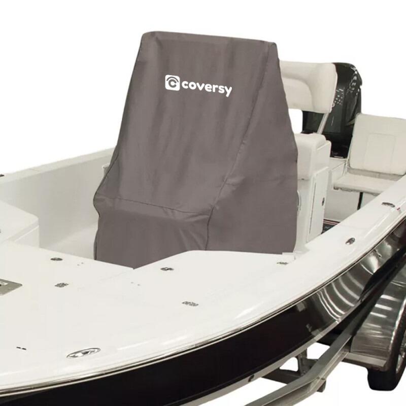 Pokrowiec na konsolę łodzi - szary - COVERSY 90 x 85 cm