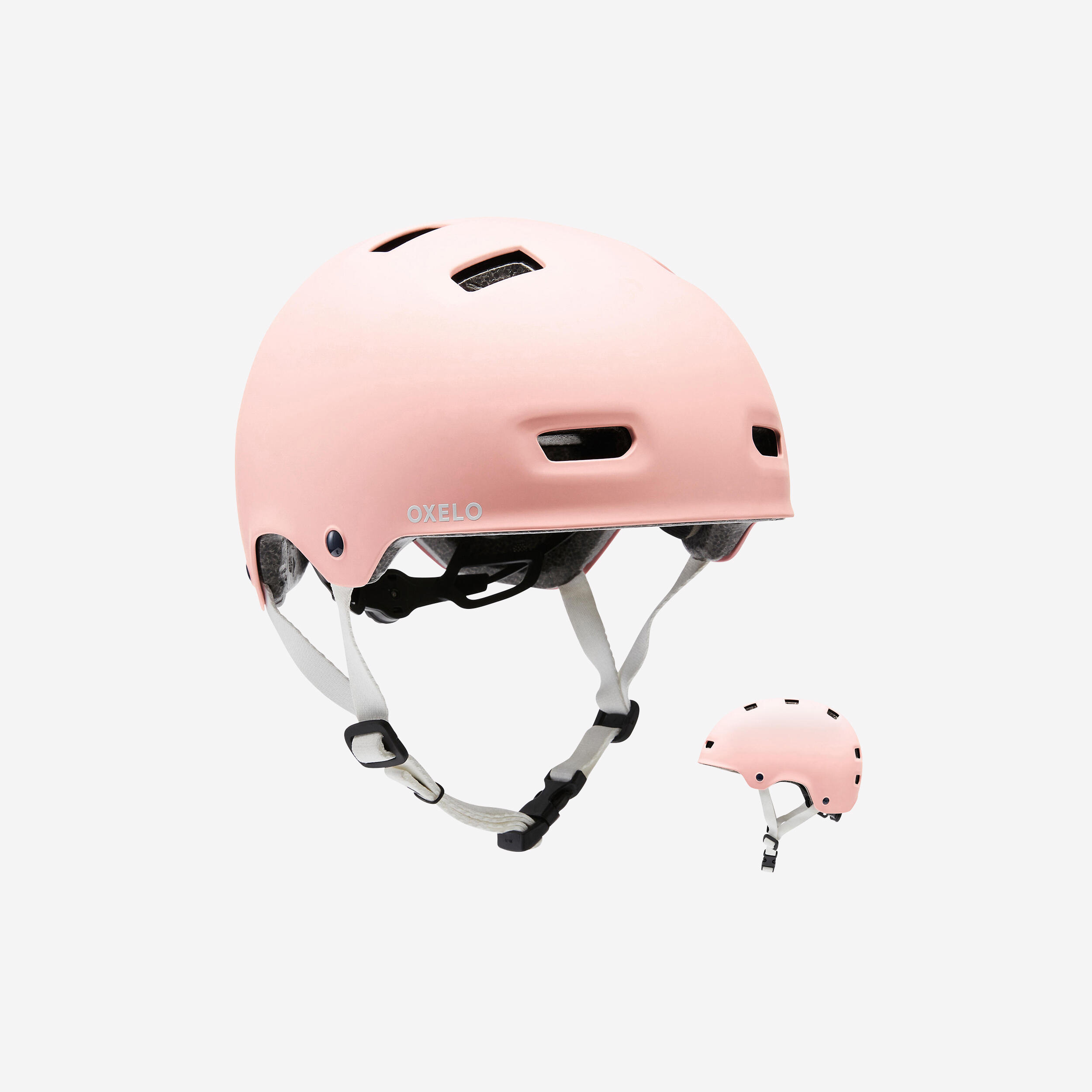Kask na rolki, deskorolkę i hulajnogę MF500 bridal pink