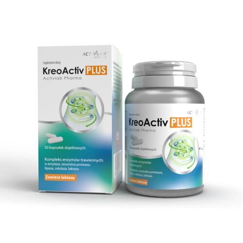 Enzymy trawienne KreoActiv PLUS Activlab Pharma