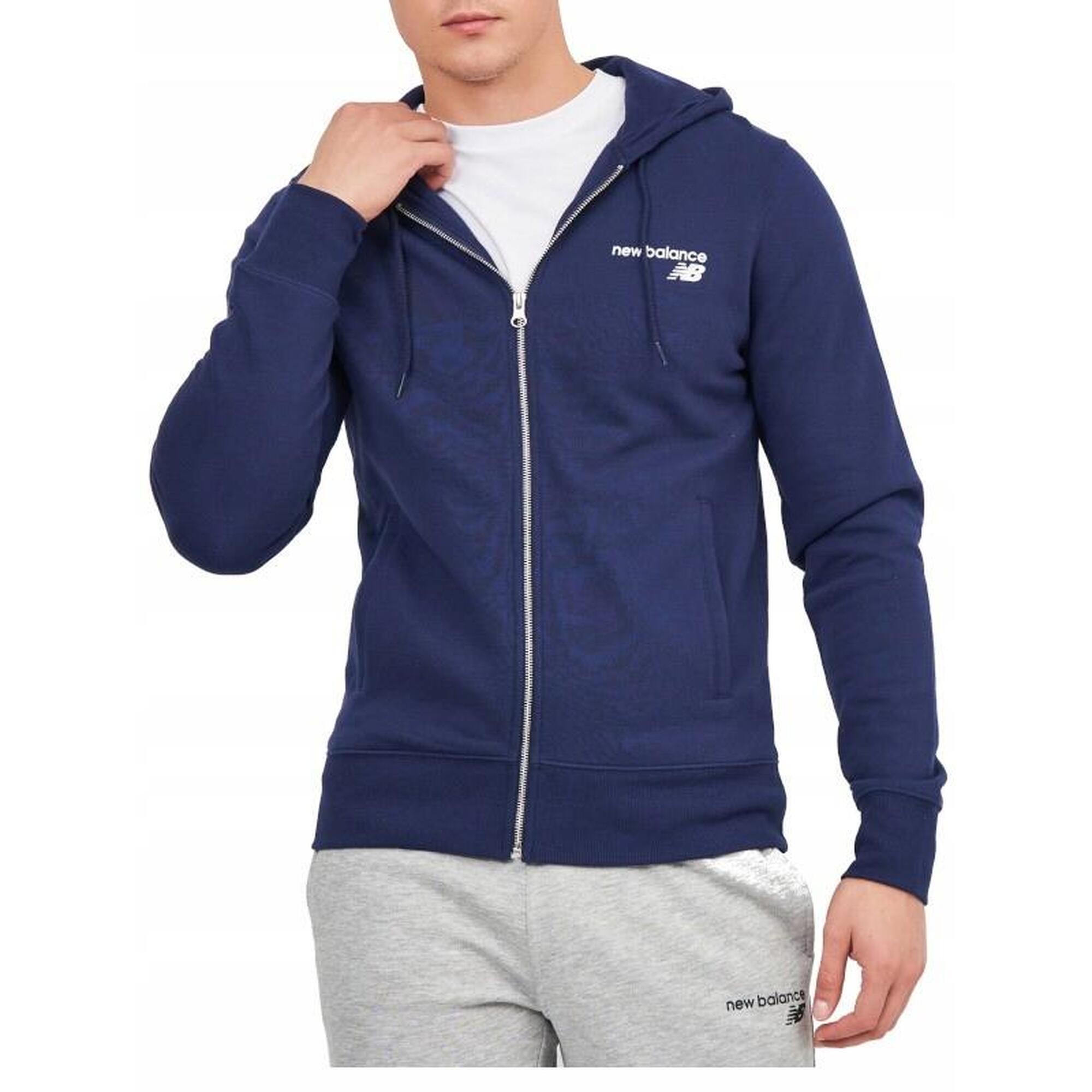 Bluza dresowa męska NEW BALANCE z kapturem